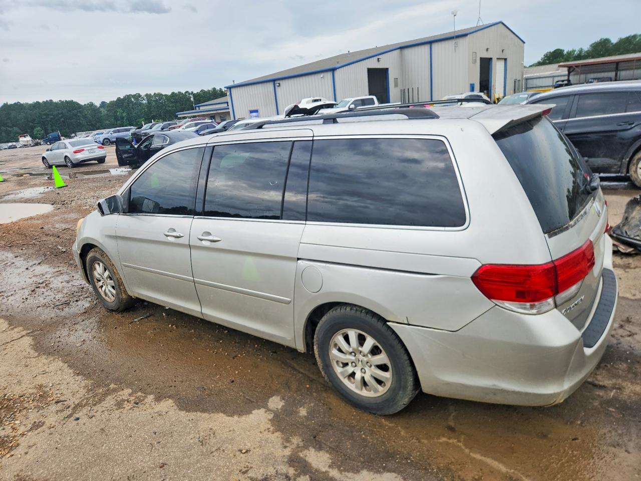 2008 Honda Odyssey Exl Gray vin: 5FNRL38788B415534