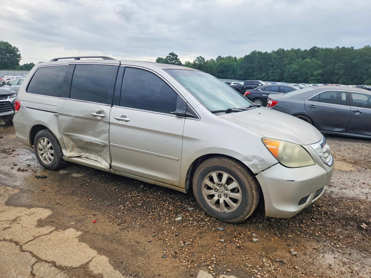 2008 Honda Odyssey Exl Gray vin: 5FNRL38788B415534