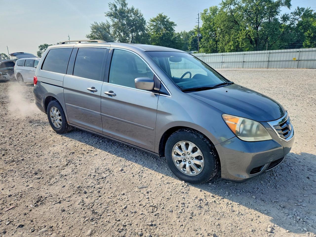 2009 Honda Odyssey Exl Gray vin: 5FNRL38789B017788