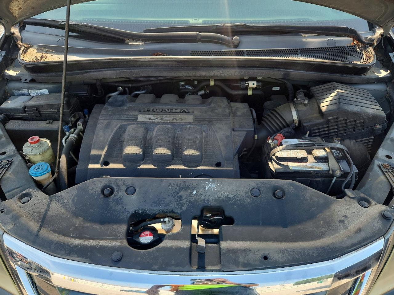2009 Honda Odyssey Exl Gray vin: 5FNRL38789B017788