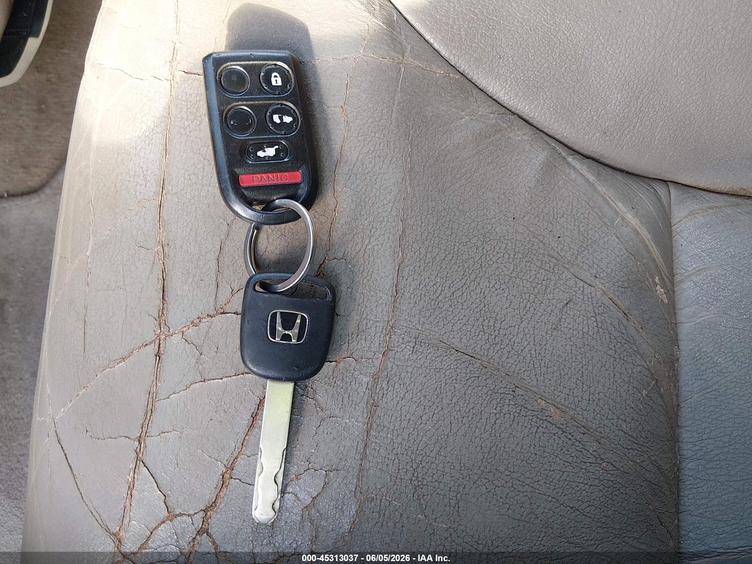 2009 Honda Odyssey Ex-l Black vin: 5FNRL38789B044909