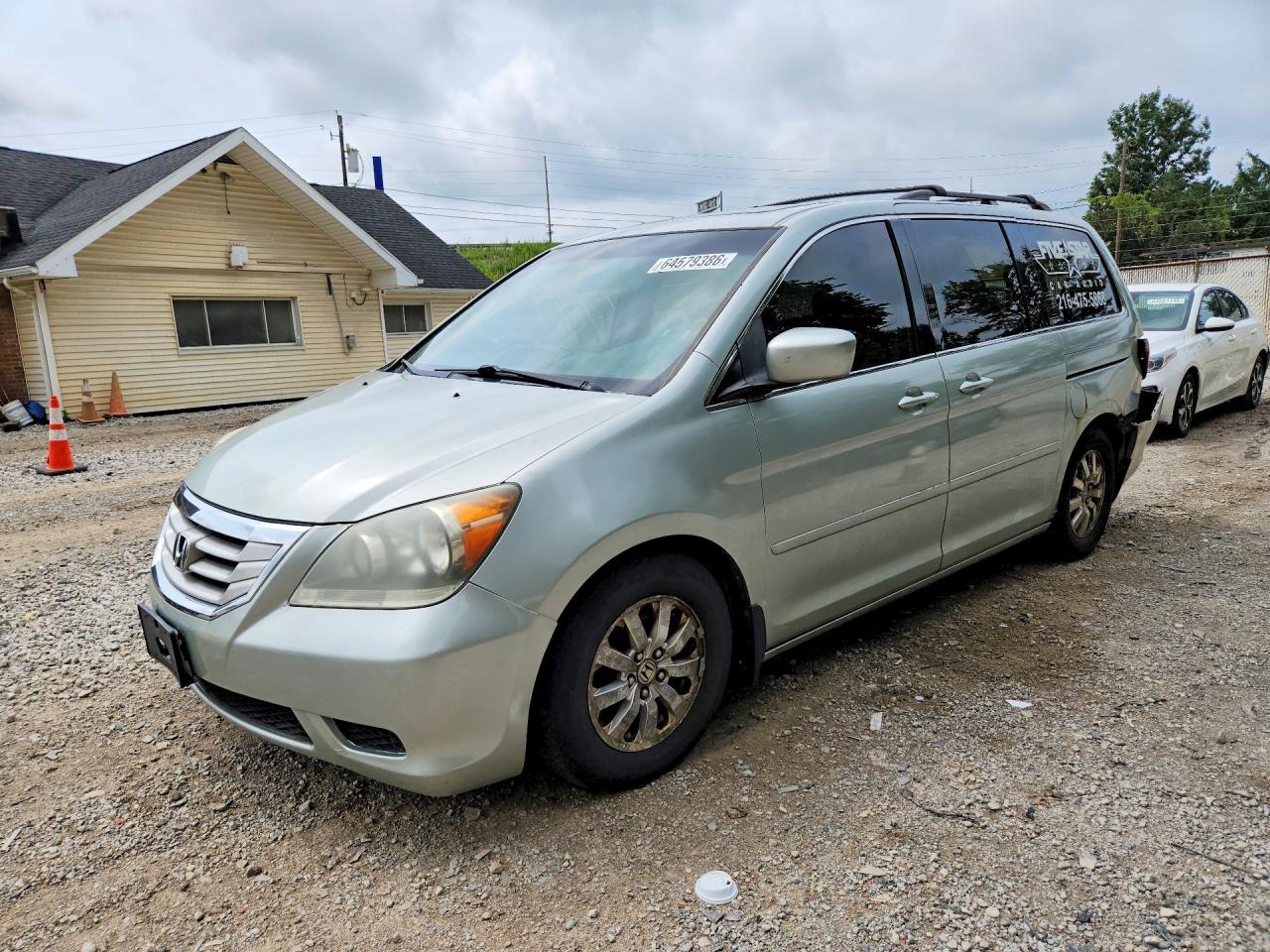2009 Honda Odyssey Exl Серебряный vin: 5FNRL38789B044957
