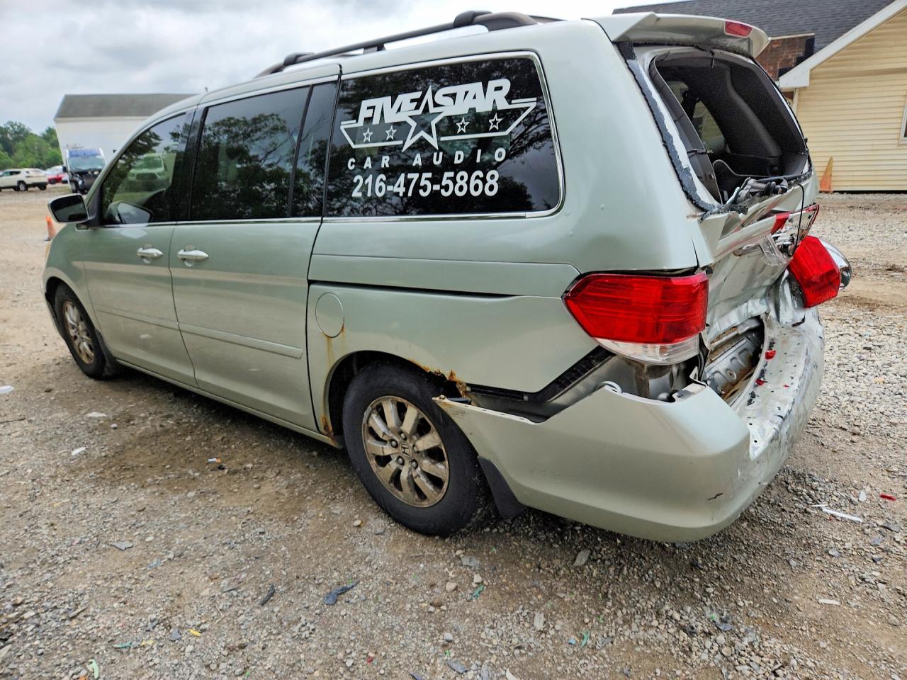 2009 Honda Odyssey Exl Silver vin: 5FNRL38789B044957