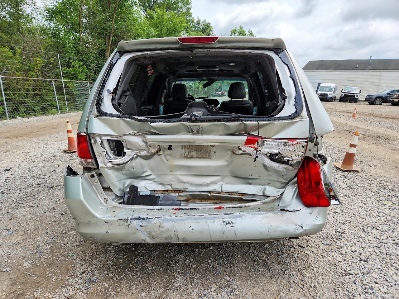 2009 Honda Odyssey Exl Silver vin: 5FNRL38789B044957