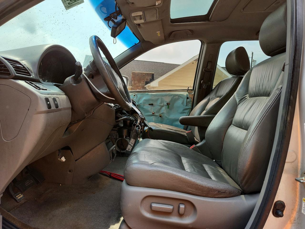 2009 Honda Odyssey Exl Silver vin: 5FNRL38789B044957