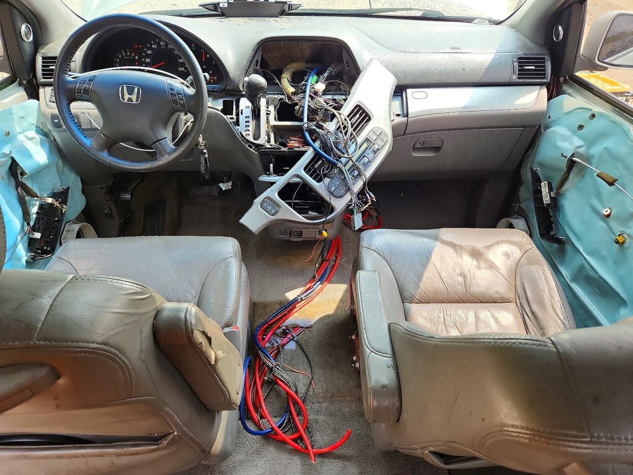 2009 Honda Odyssey Exl Silver vin: 5FNRL38789B044957