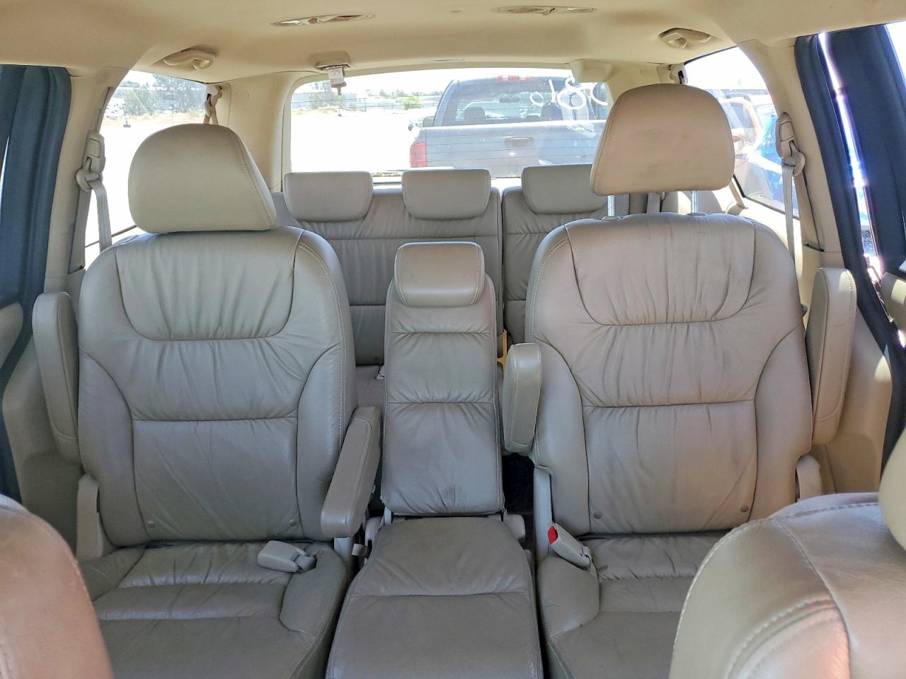 2009 Honda Odyssey Exl Burgundy vin: 5FNRL38789B408973