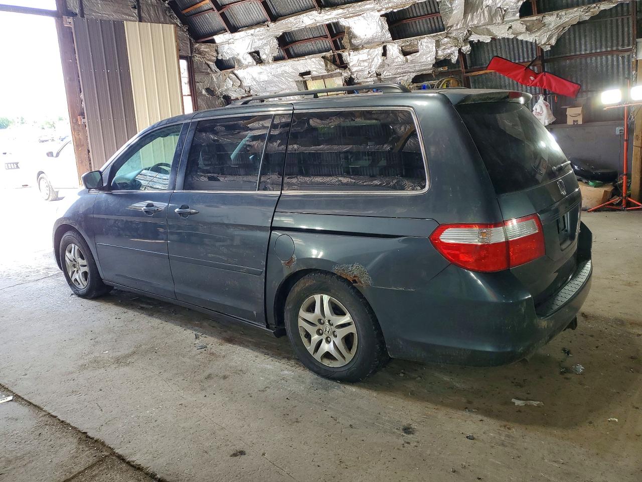 2005 Honda Odyssey Exl Серый vin: 5FNRL38795B091697