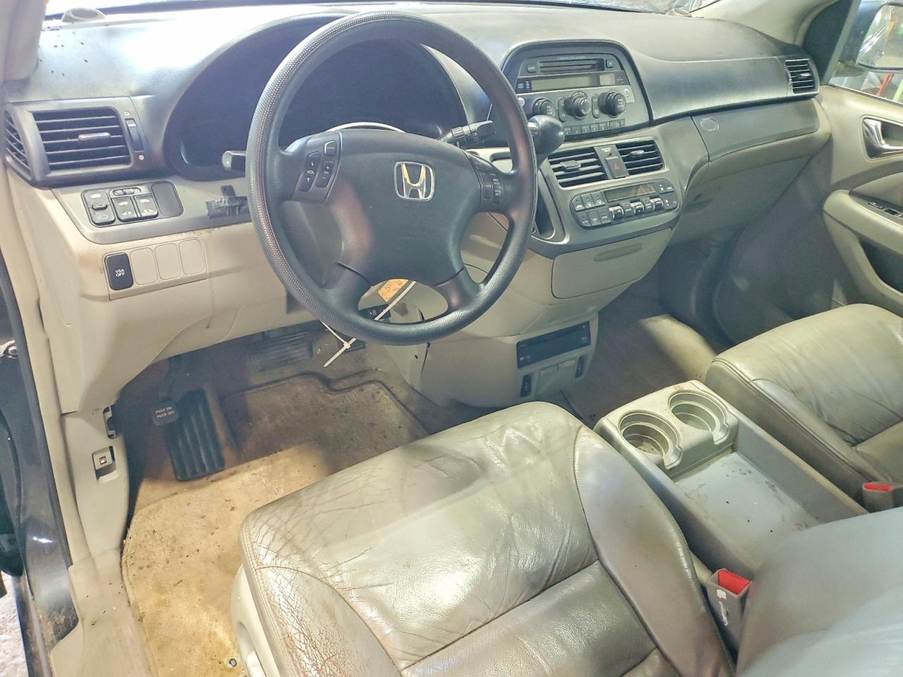 2005 Honda Odyssey Exl Серый vin: 5FNRL38795B091697