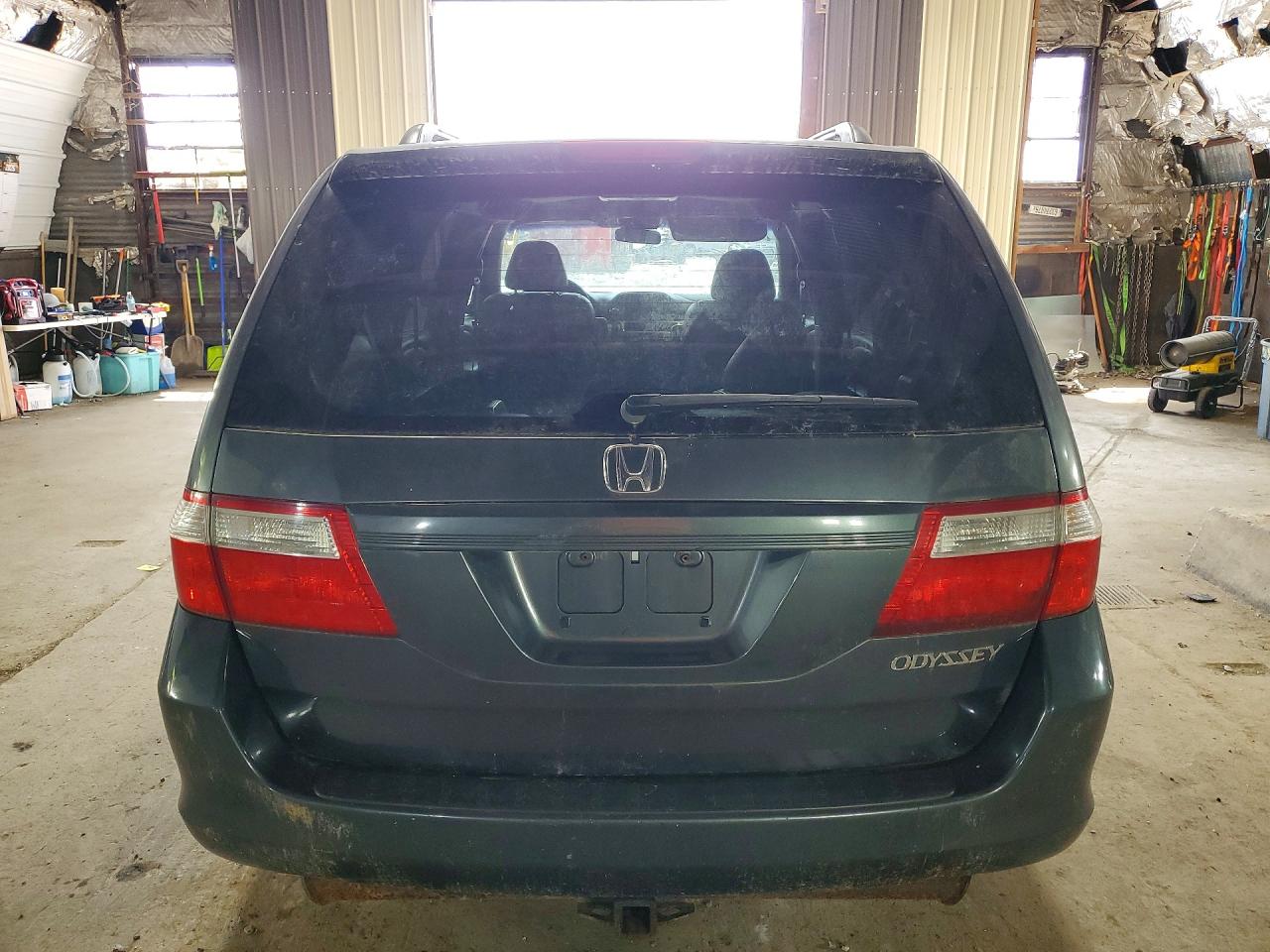 2005 Honda Odyssey Exl Серый vin: 5FNRL38795B091697