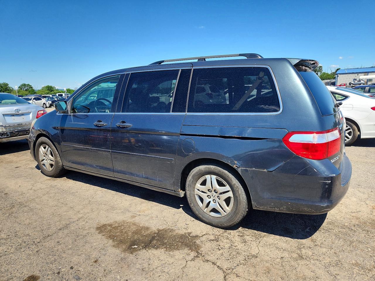 2006 Honda Odyssey Exl Gray vin: 5FNRL38796B027810