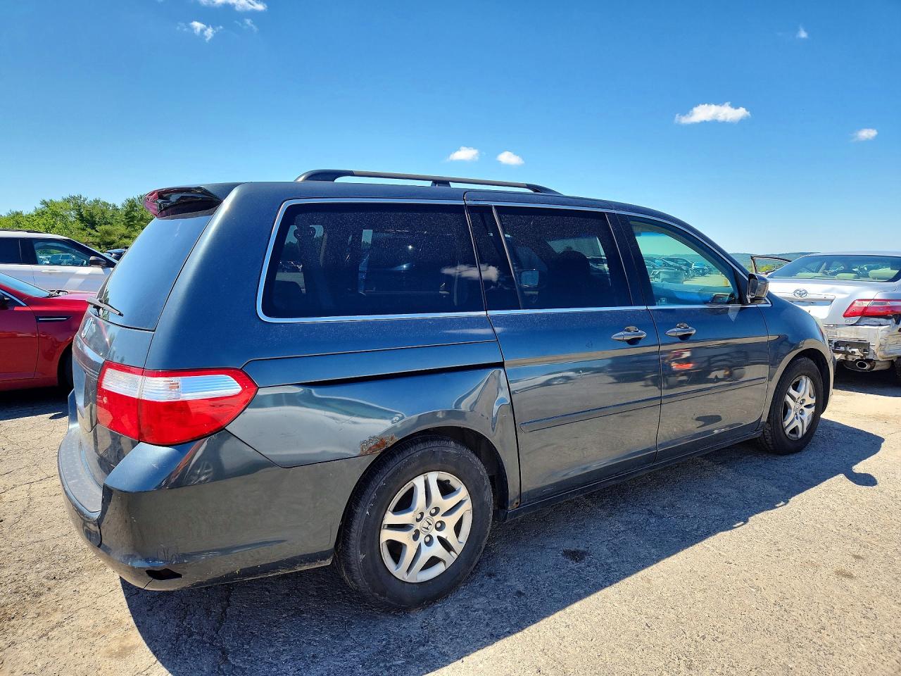 2006 Honda Odyssey Exl Gray vin: 5FNRL38796B027810