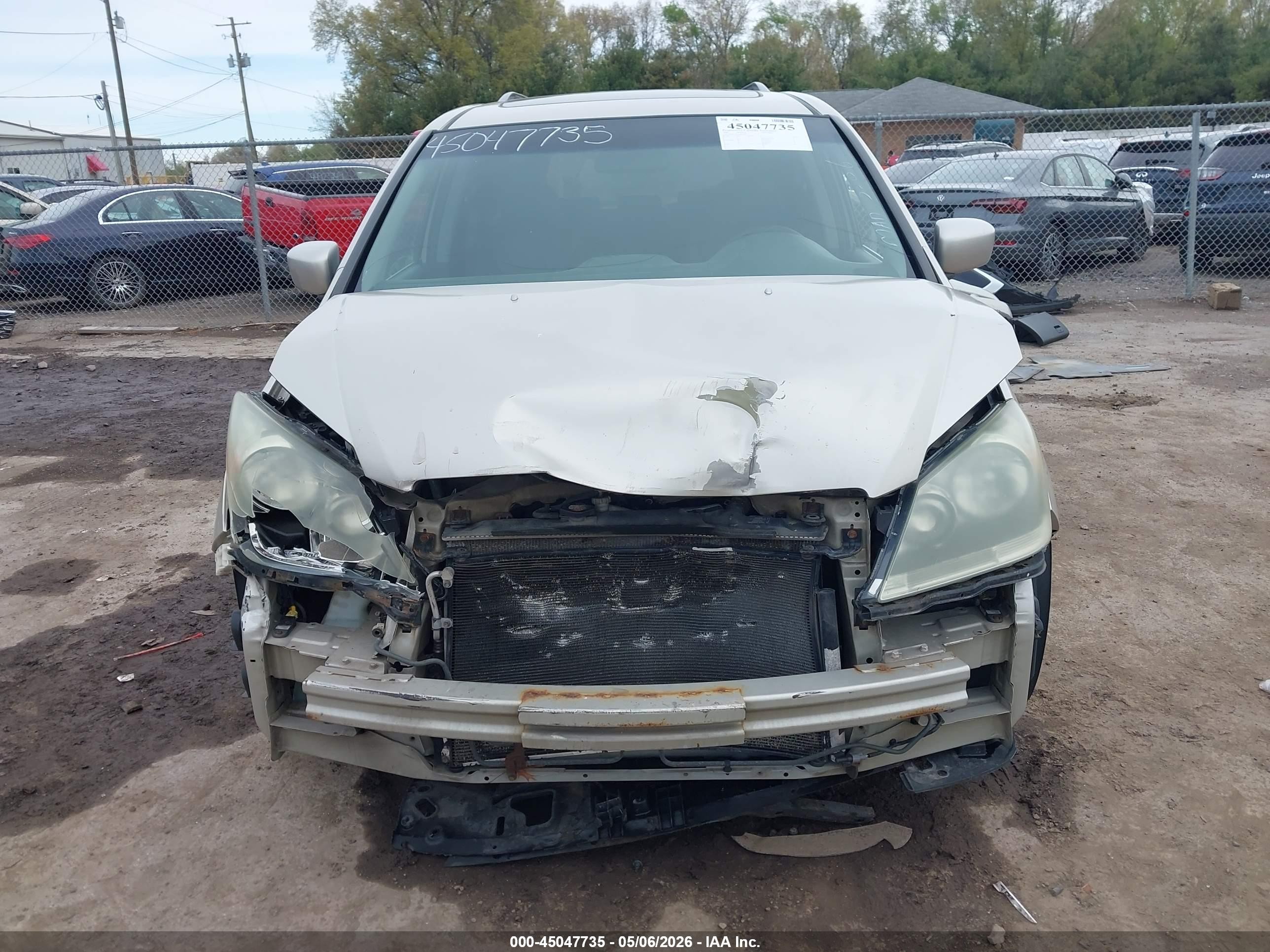 2006 Honda Odyssey Ex-l Серый vin: 5FNRL38796B057695