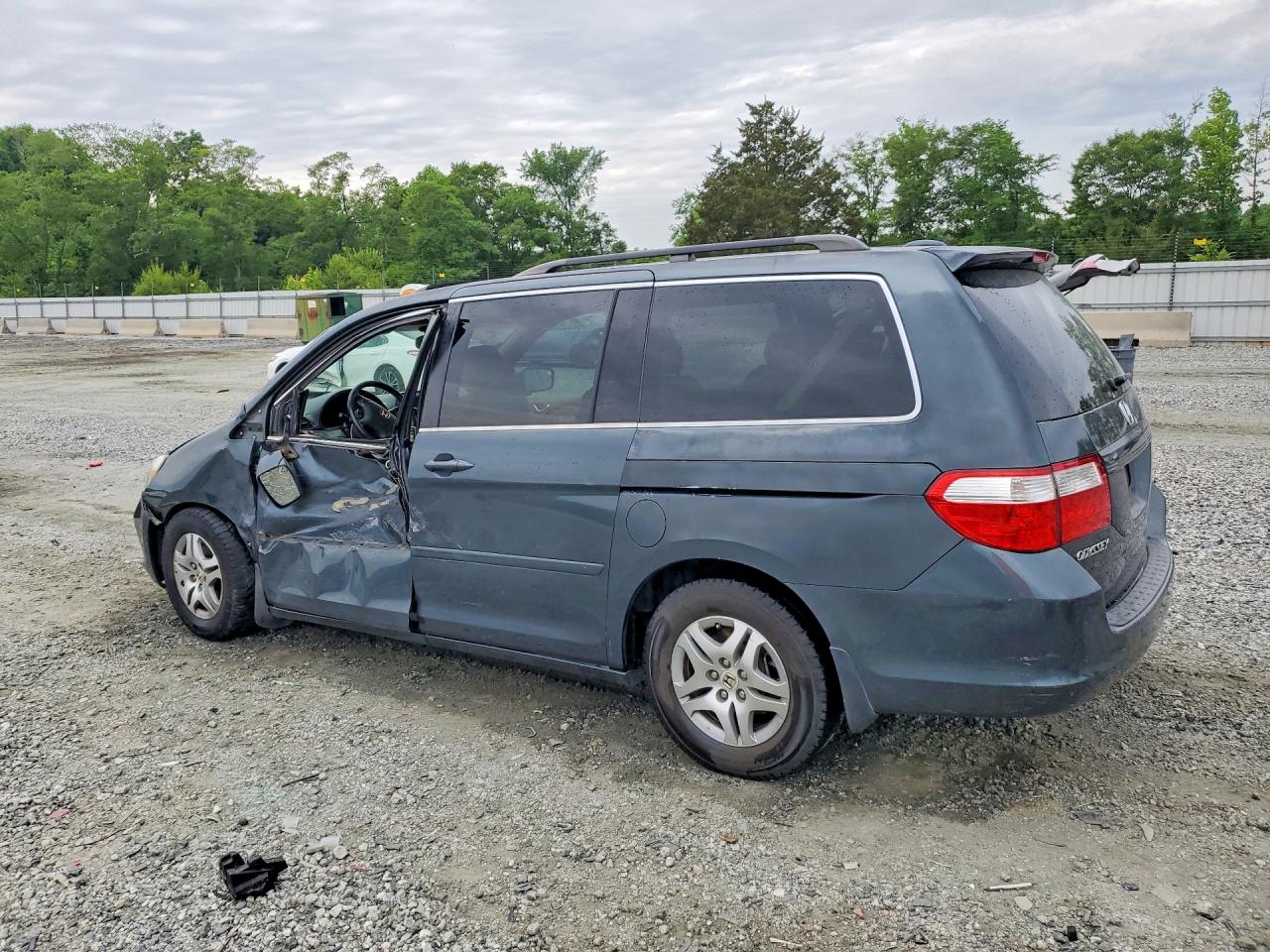 2006 Honda Odyssey Exl Синий vin: 5FNRL38796B064288