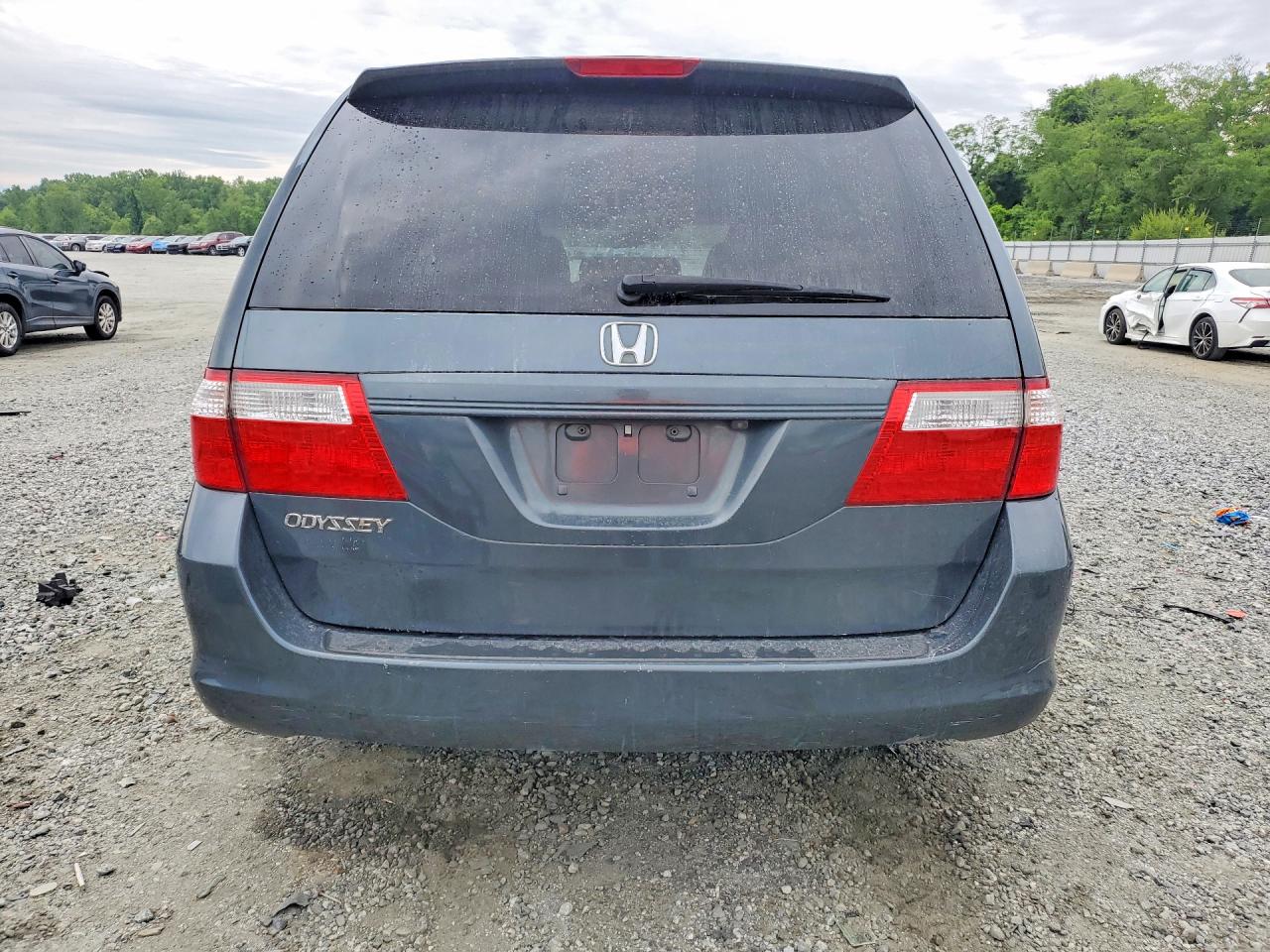 2006 Honda Odyssey Exl Синий vin: 5FNRL38796B064288