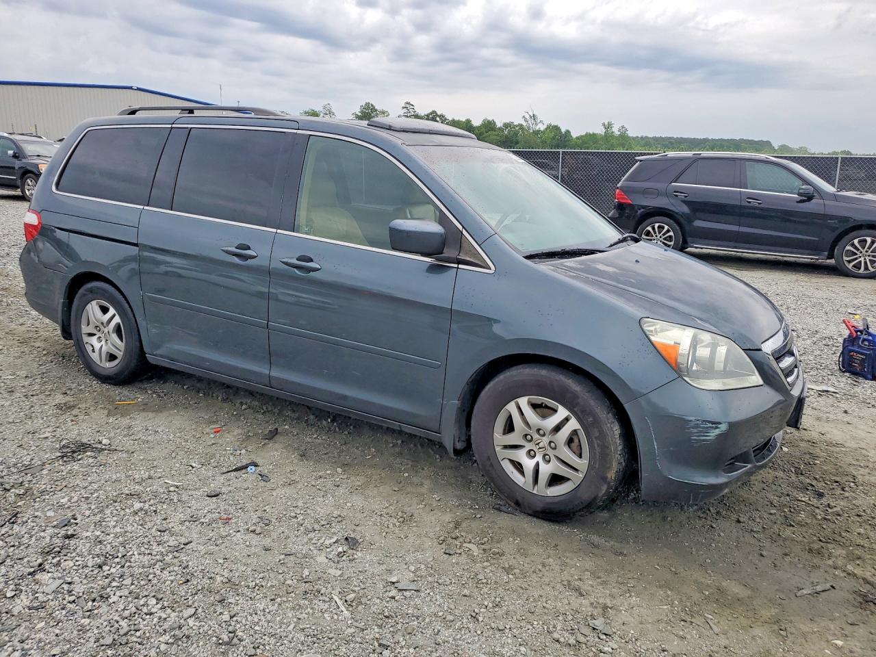 2006 Honda Odyssey Exl Синий vin: 5FNRL38796B064288