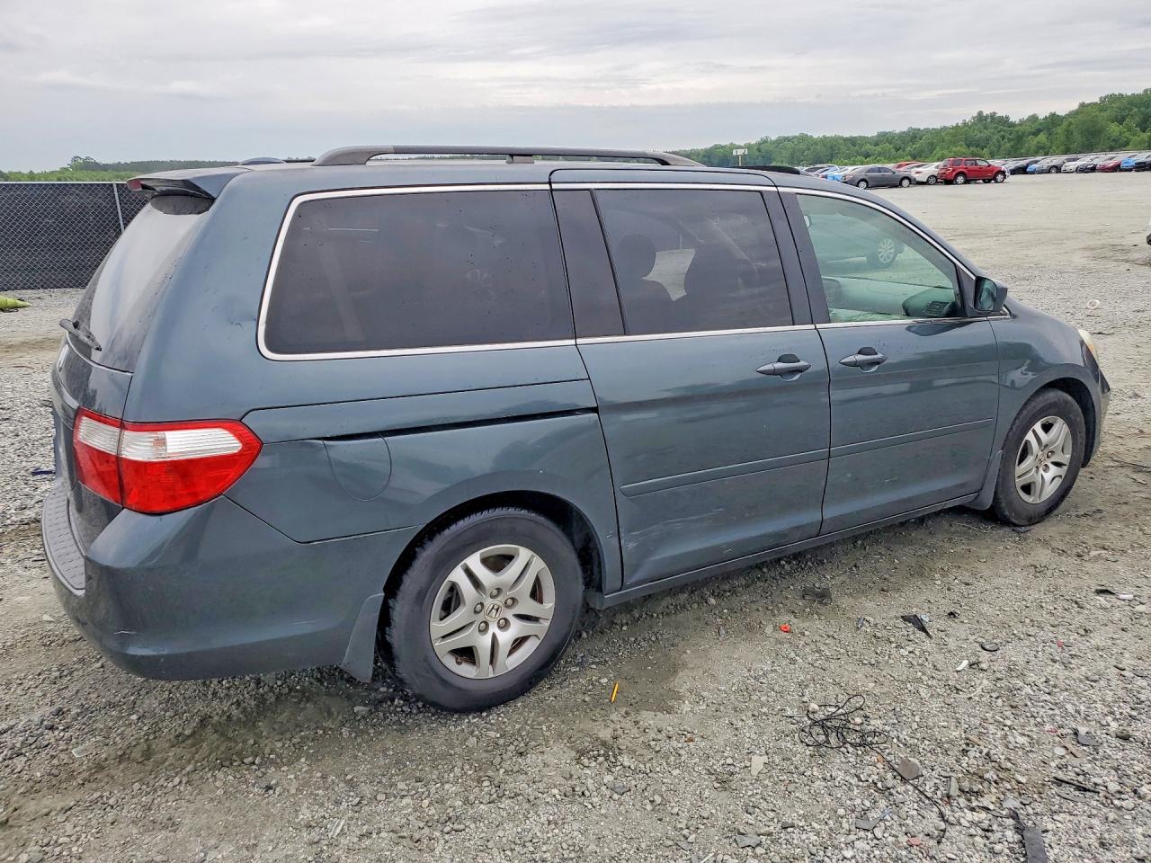 2006 Honda Odyssey Exl Синий vin: 5FNRL38796B064288