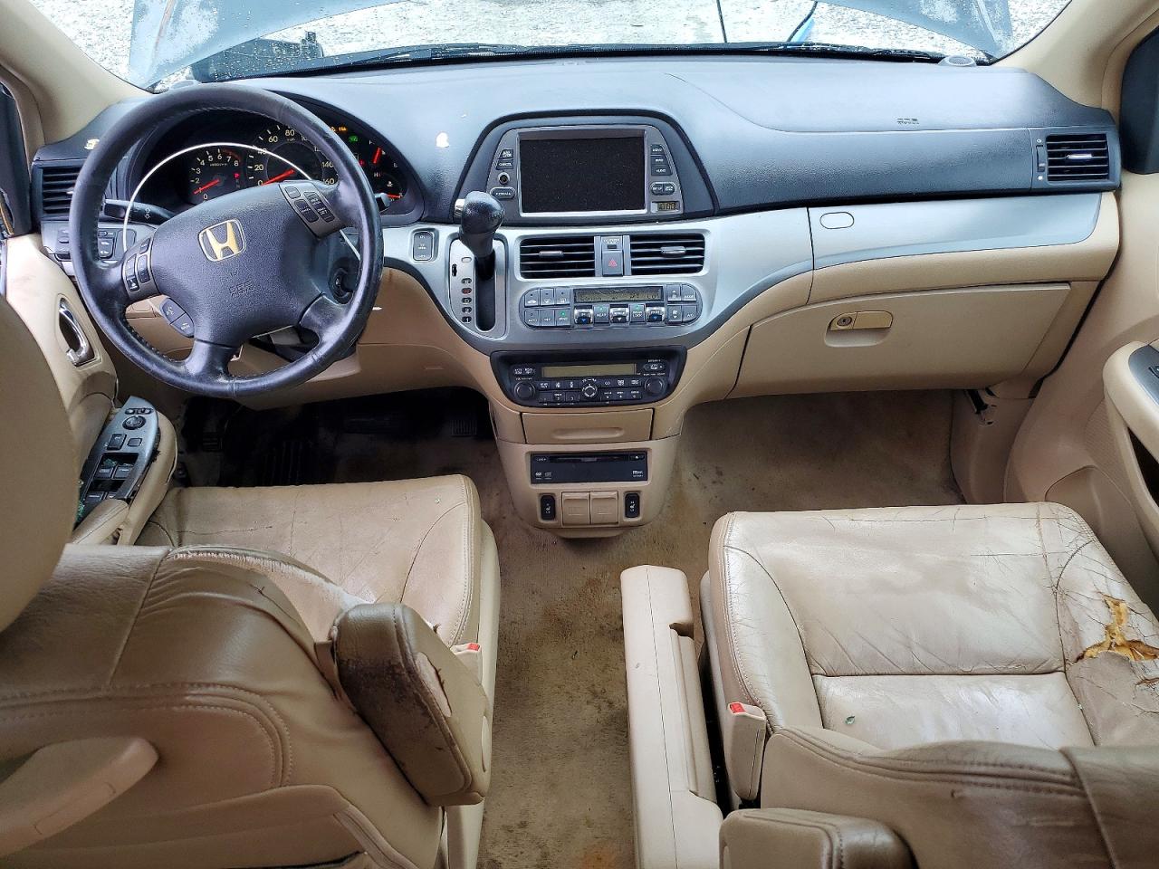2006 Honda Odyssey Exl Синий vin: 5FNRL38796B064288