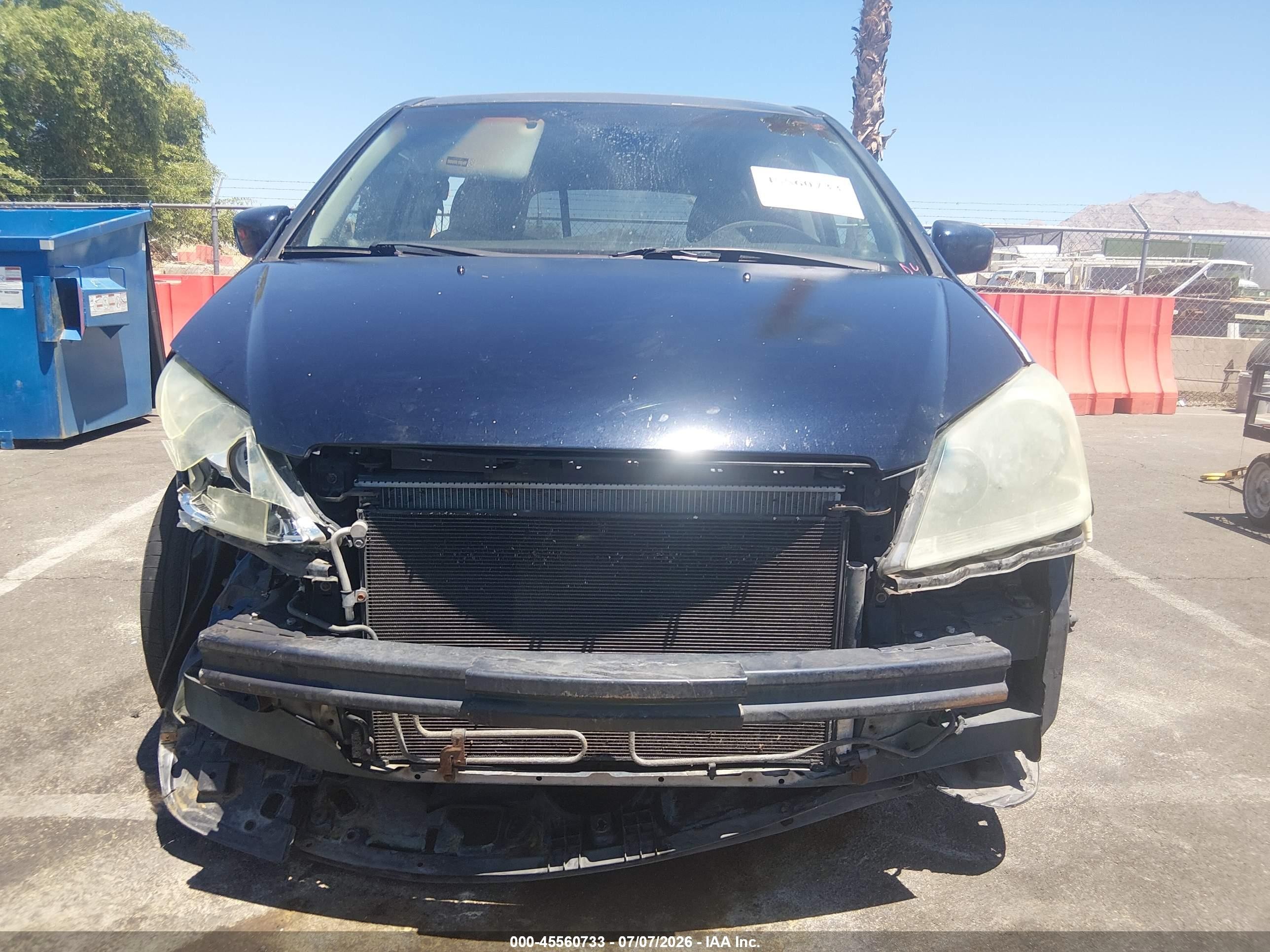 2006 Honda Odyssey Ex-l Blue vin: 5FNRL38796B079437