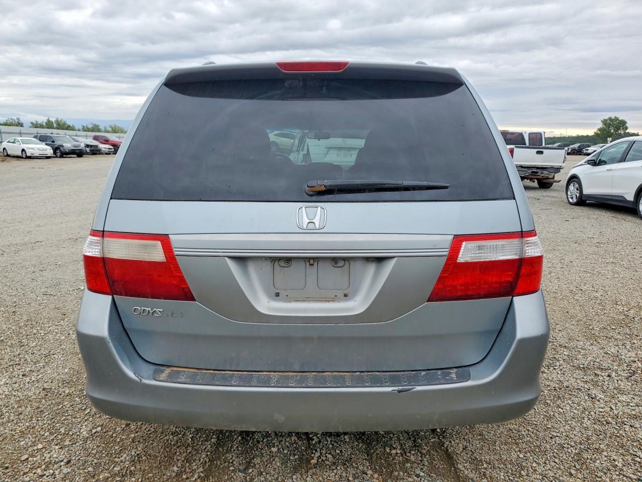 2006 Honda Odyssey Exl Blue vin: 5FNRL38796B079602