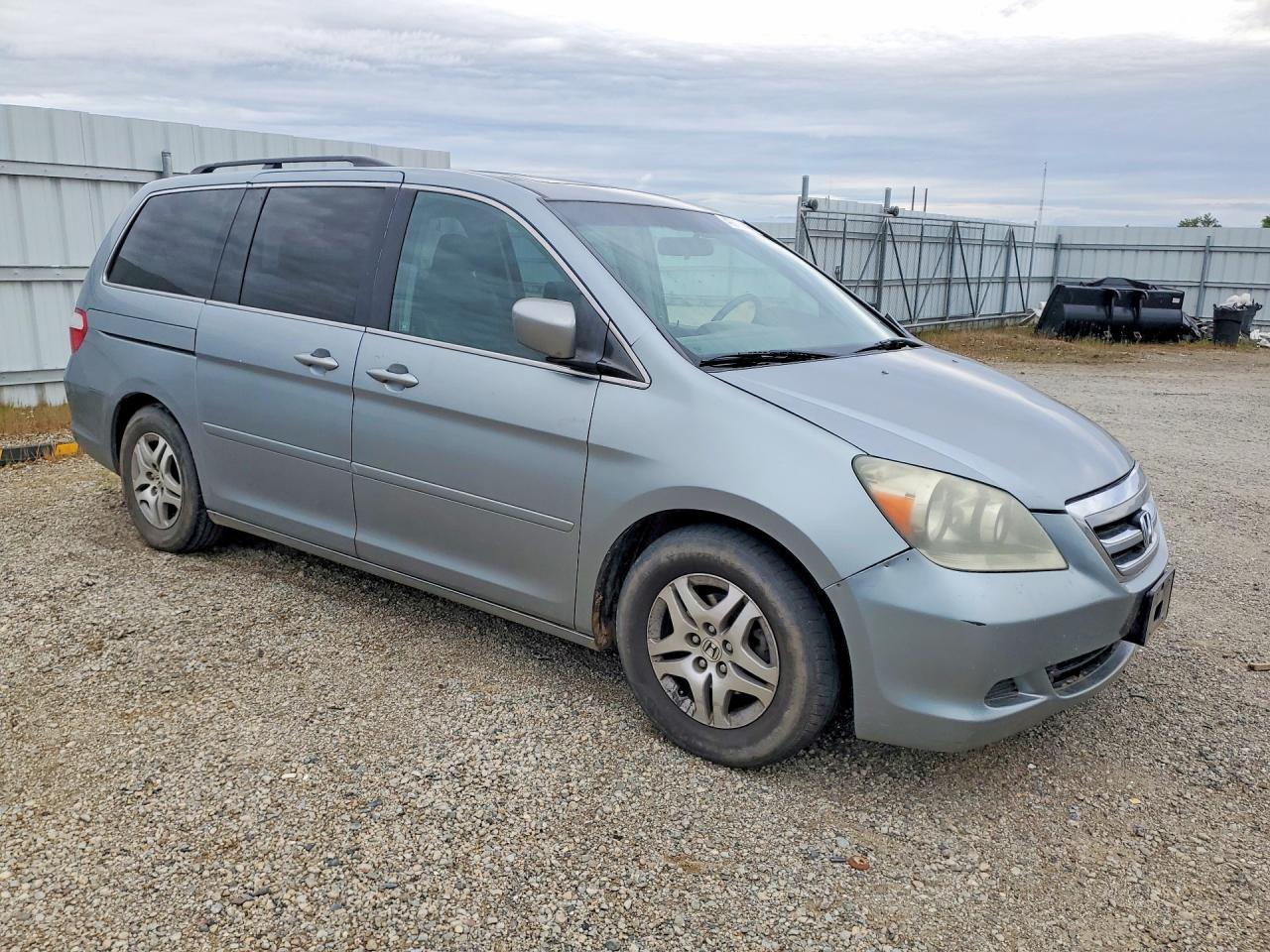 2006 Honda Odyssey Exl Blue vin: 5FNRL38796B079602