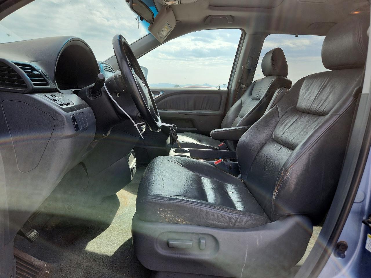 2006 Honda Odyssey Exl Blue vin: 5FNRL38796B099218