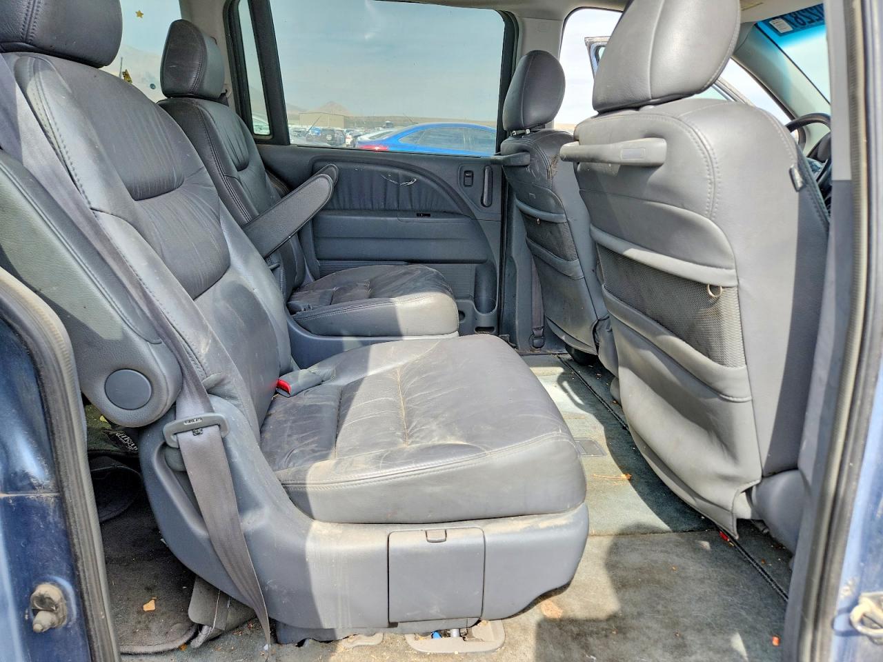 2006 Honda Odyssey Exl Blue vin: 5FNRL38796B099218