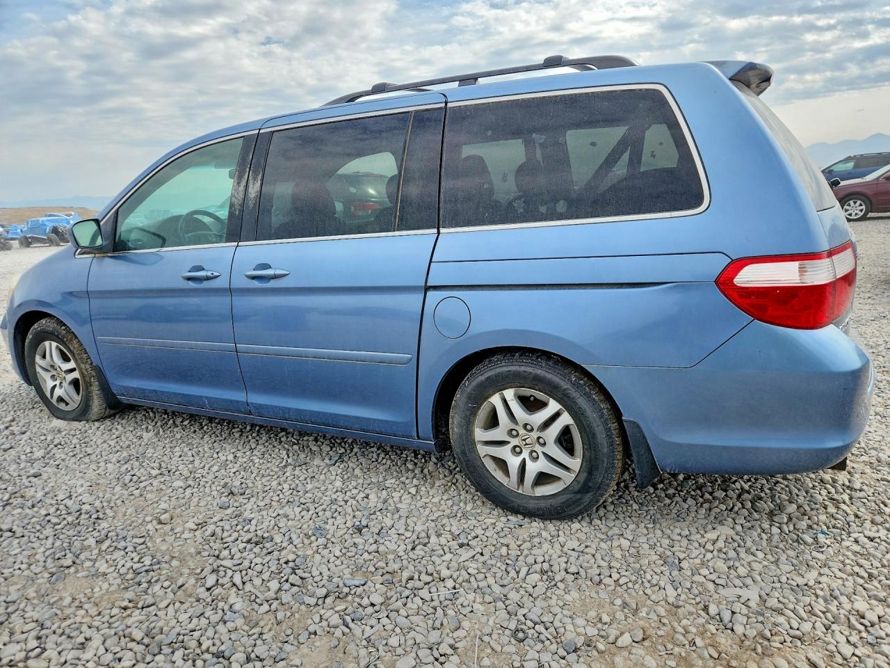 2006 Honda Odyssey Exl Blue vin: 5FNRL38796B099218