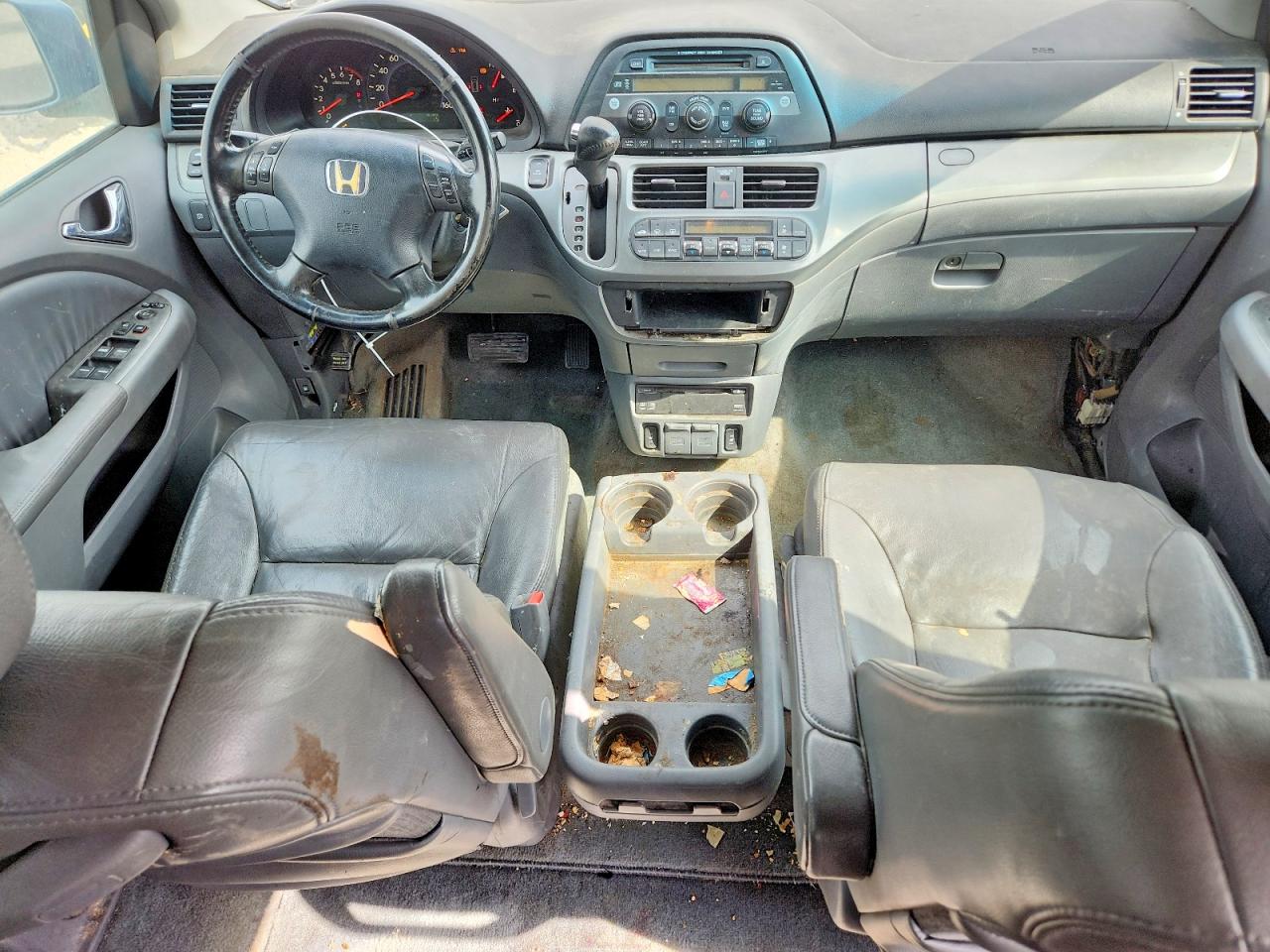 2006 Honda Odyssey Exl Blue vin: 5FNRL38796B099218