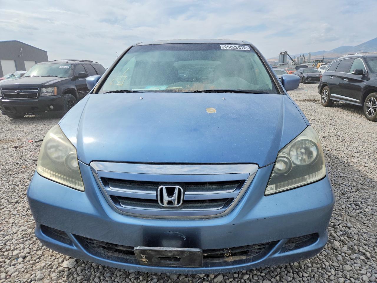 2006 Honda Odyssey Exl Blue vin: 5FNRL38796B099218