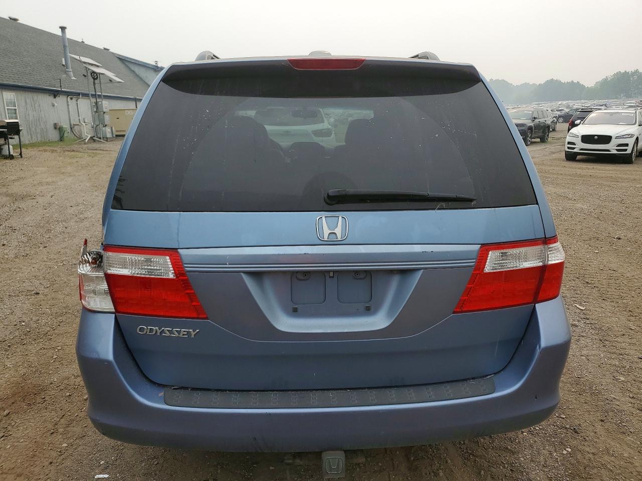 2006 Honda Odyssey Exl Blue vin: 5FNRL38796B124280