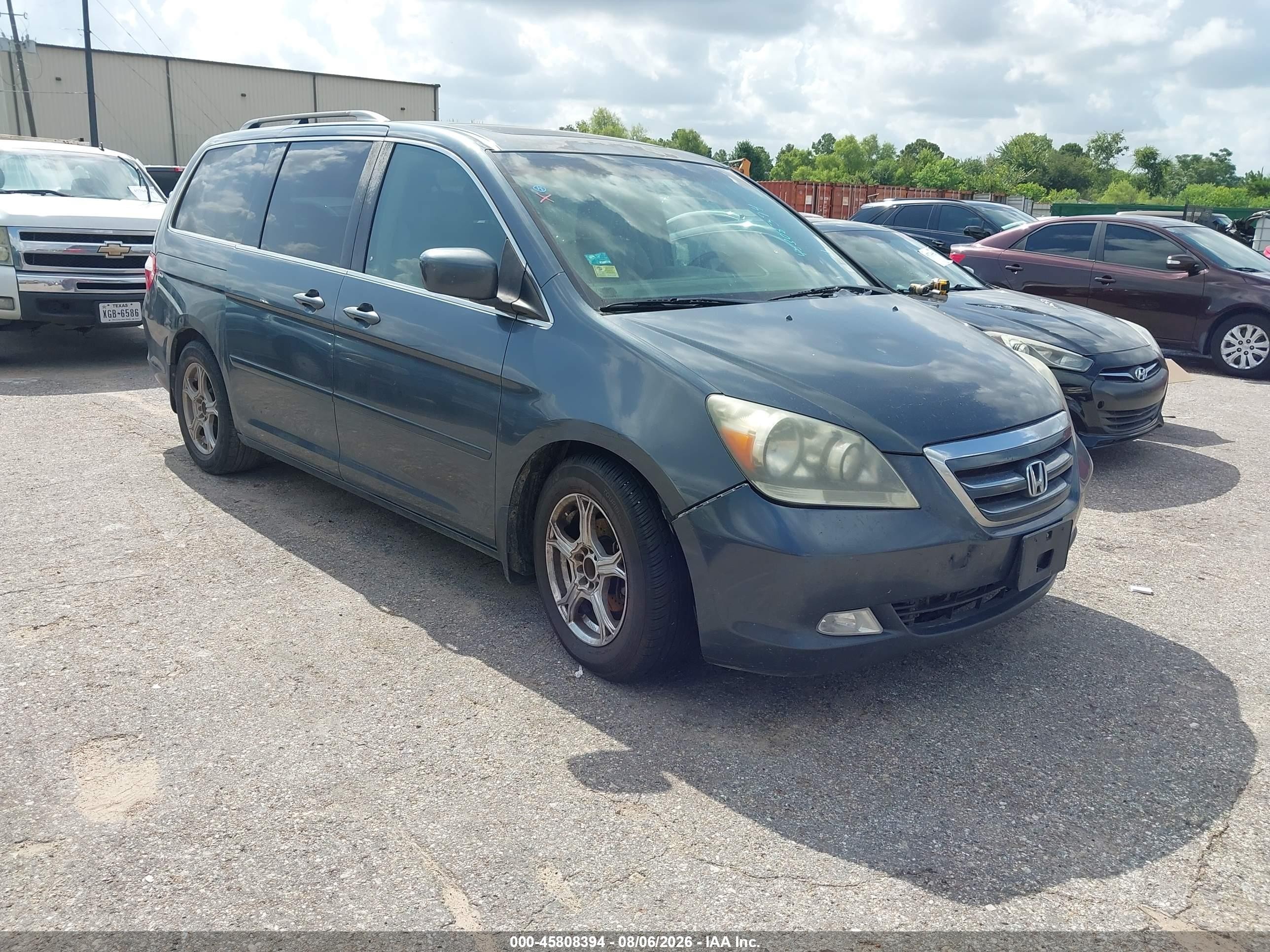 2006 Honda Odyssey Ex-l Green vin: 5FNRL38796B447860