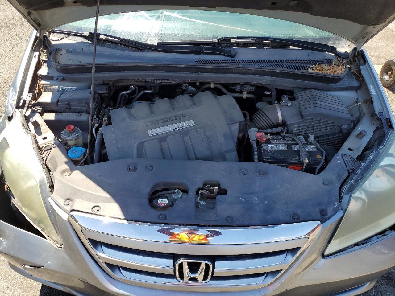 2007 Honda Odyssey Exl Silver vin: 5FNRL38797B046374