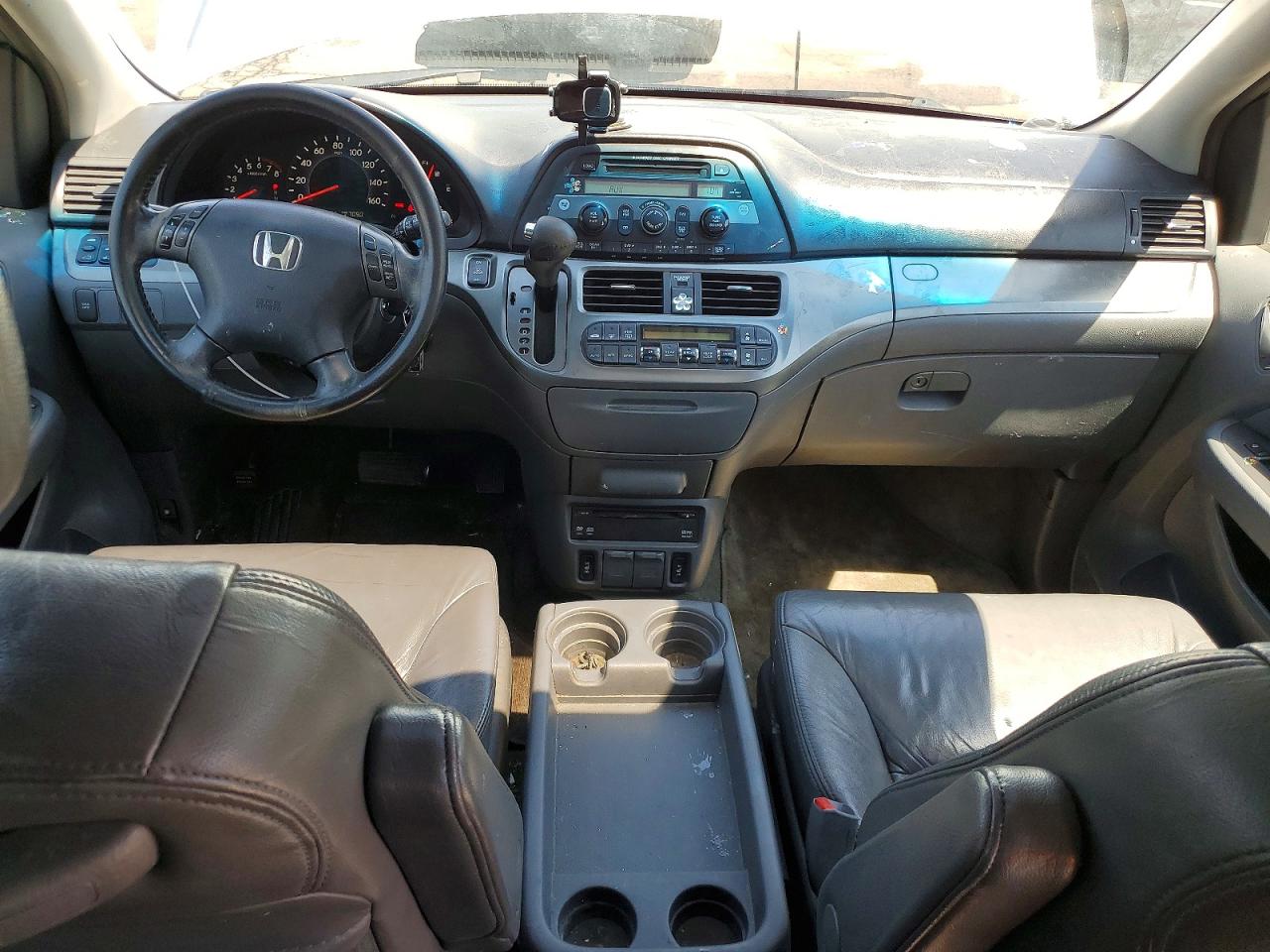 2007 Honda Odyssey Exl Silver vin: 5FNRL38797B046374