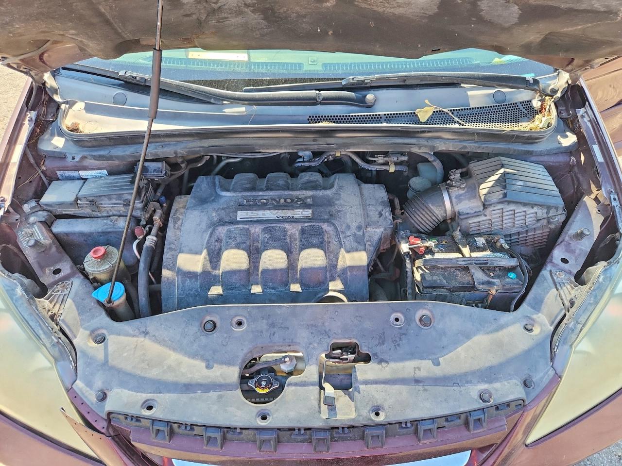 2007 Honda Odyssey Exl Maroon vin: 5FNRL38797B081657