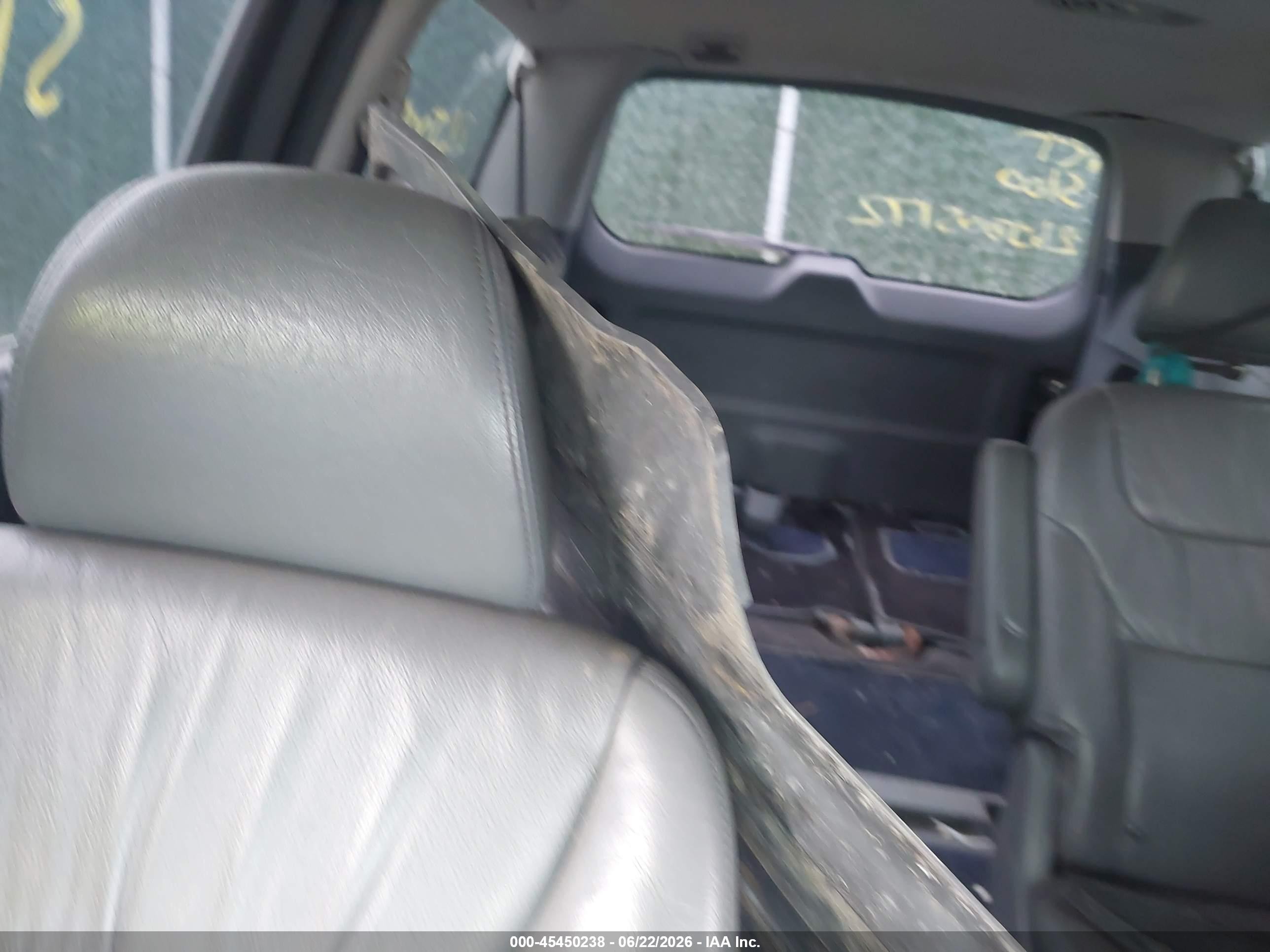 2007 Honda Odyssey Ex-l Blue vin: 5FNRL38797B104712