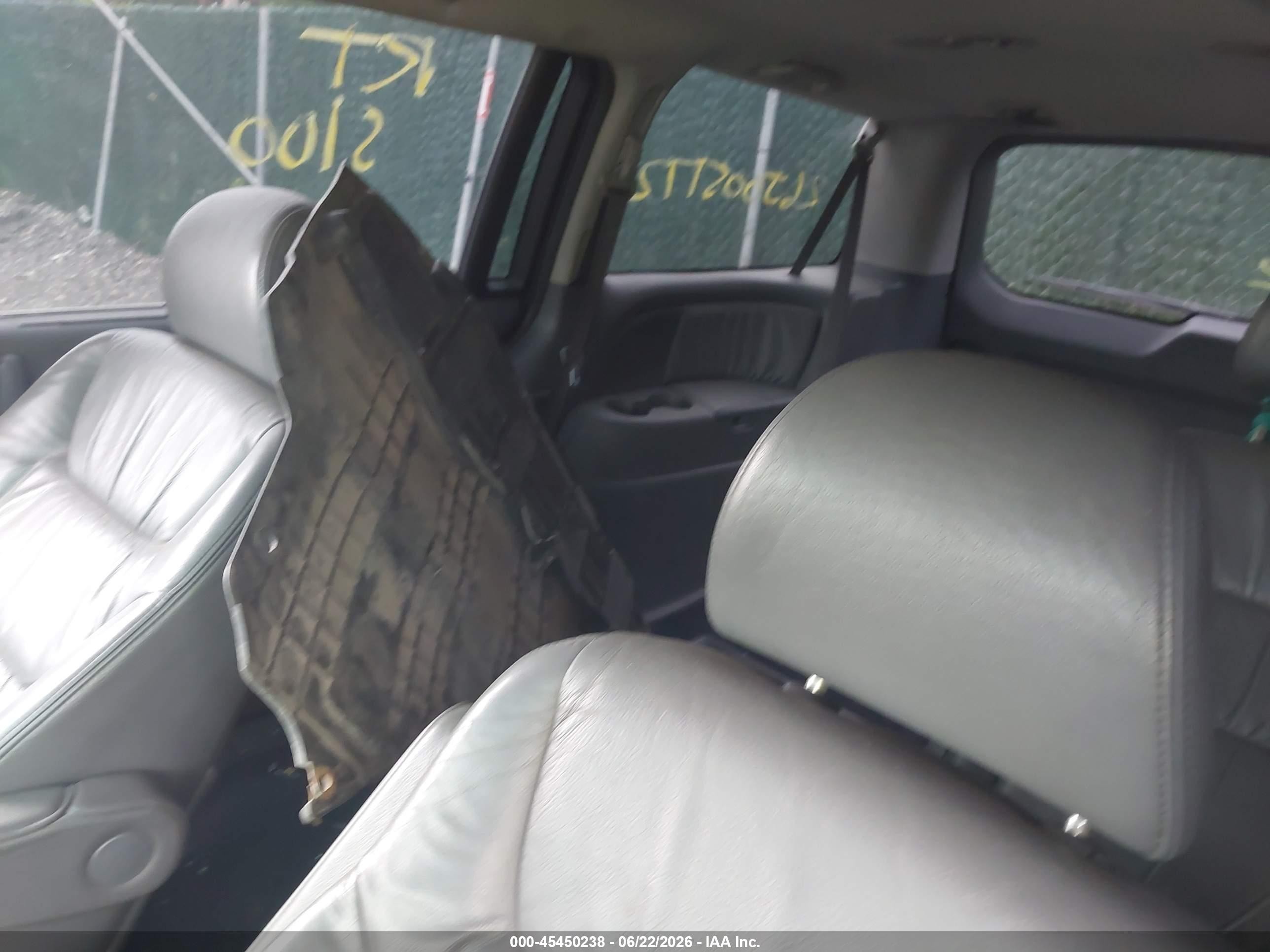 2007 Honda Odyssey Ex-l Blue vin: 5FNRL38797B104712