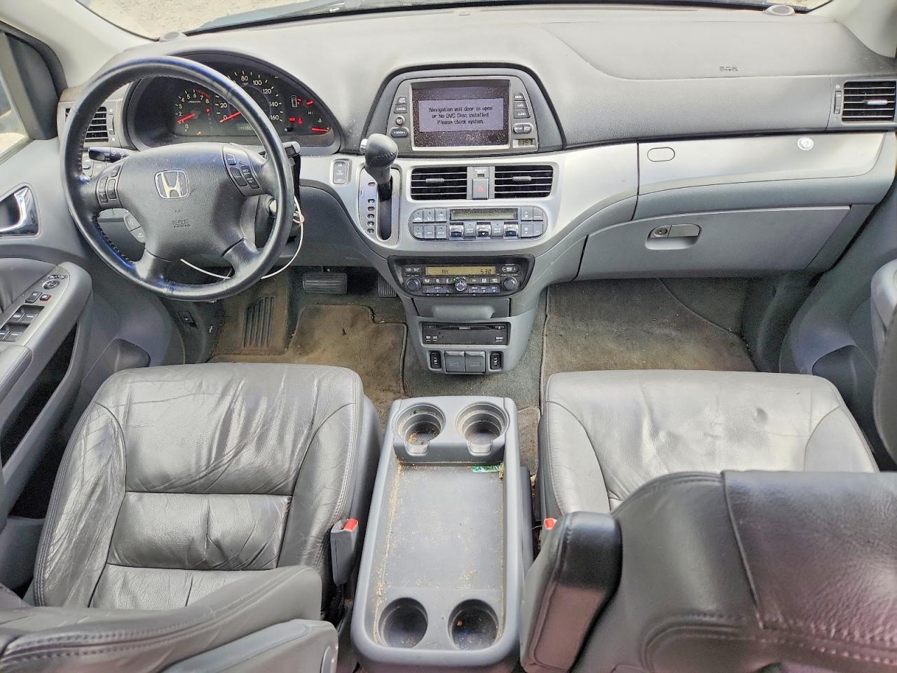 2007 Honda Odyssey Exl Blue vin: 5FNRL38797B110090