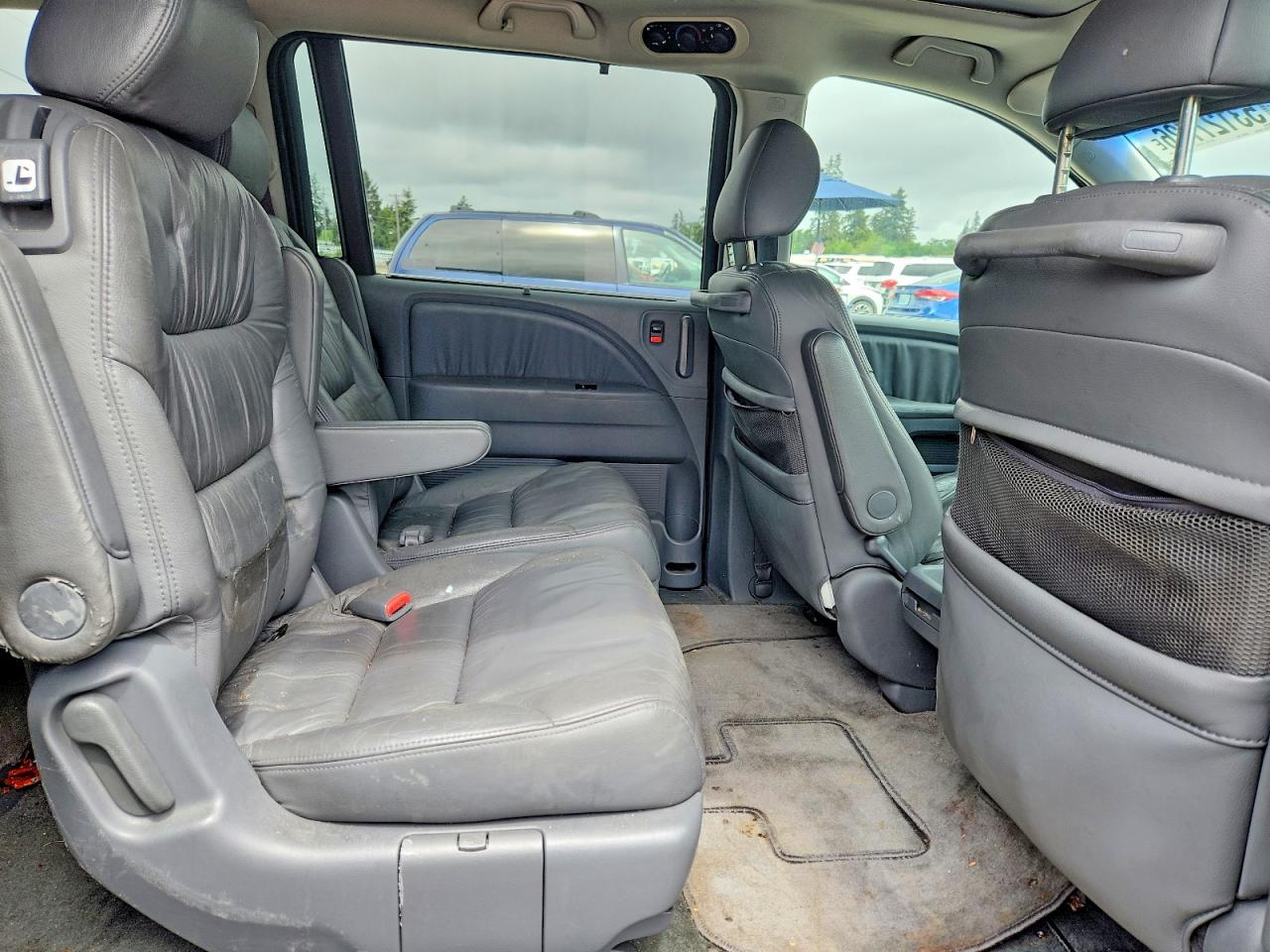2007 Honda Odyssey Exl Blue vin: 5FNRL38797B110090