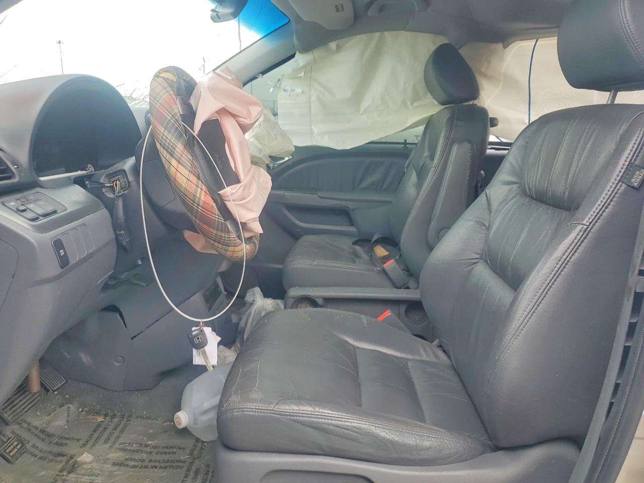 2007 Honda Odyssey Exl Silver vin: 5FNRL38797B140867