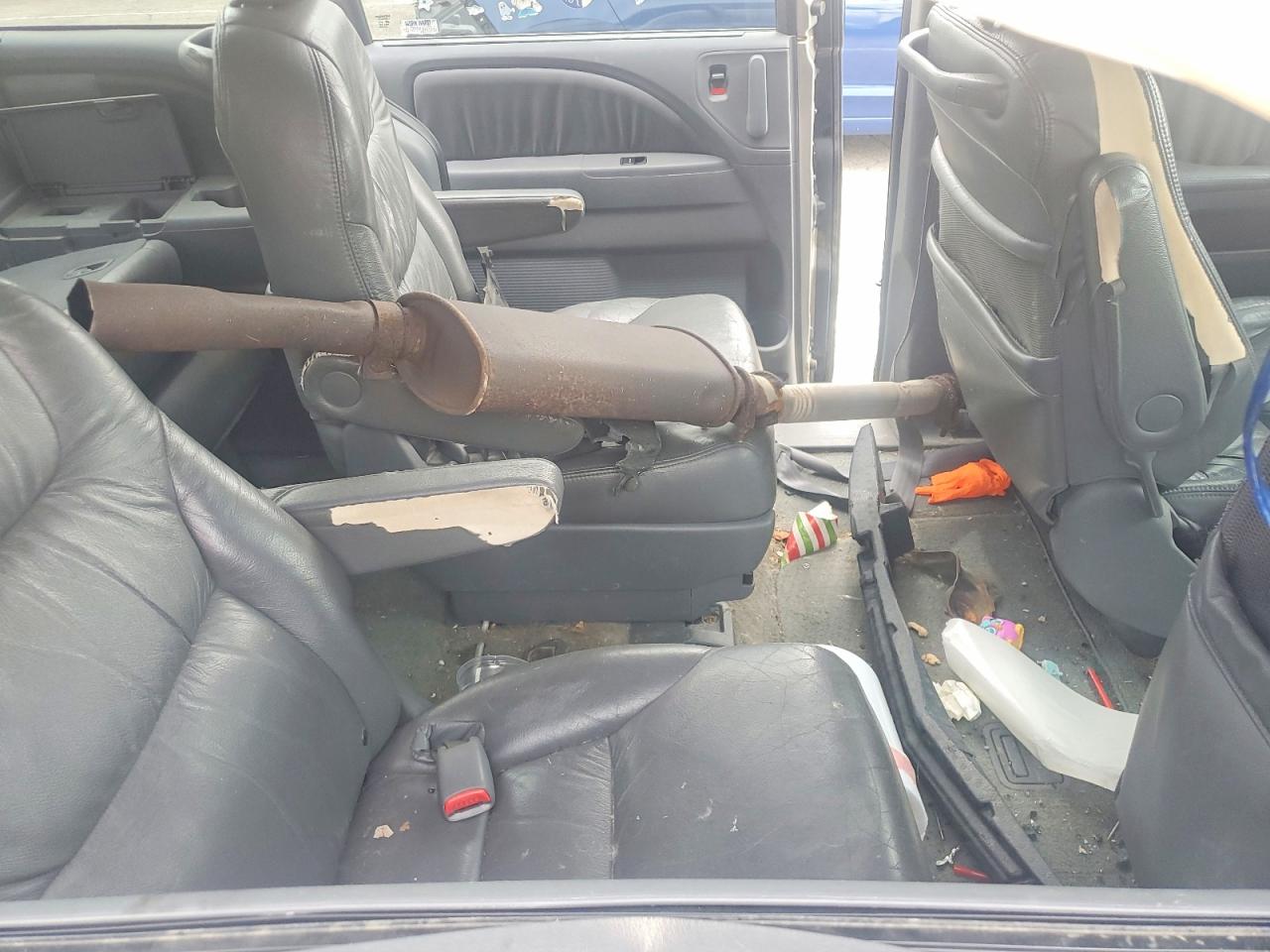 2007 Honda Odyssey Exl Silver vin: 5FNRL38797B140867