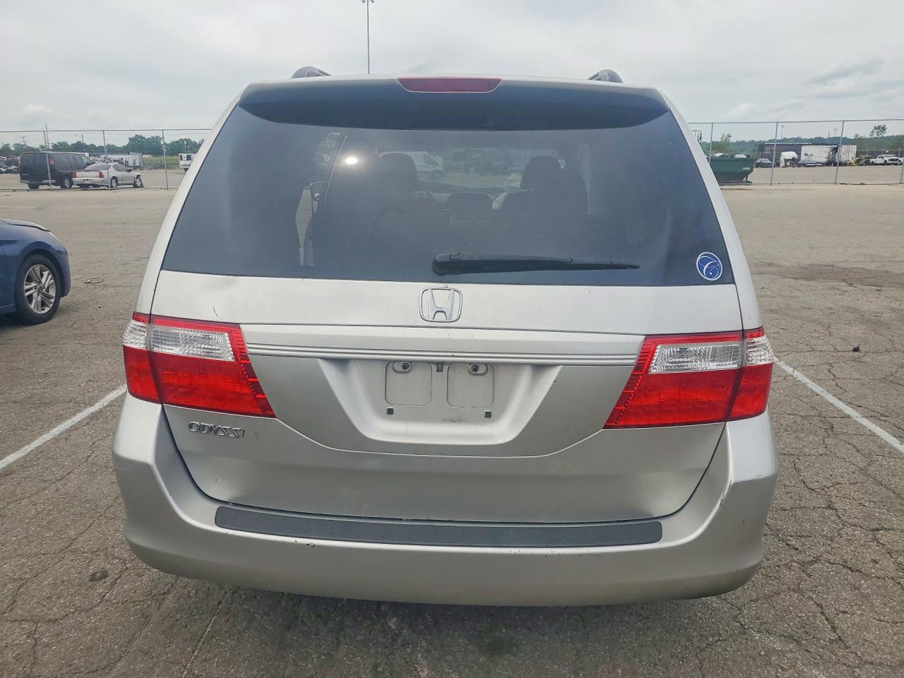 2007 Honda Odyssey Exl Silver vin: 5FNRL38797B140867