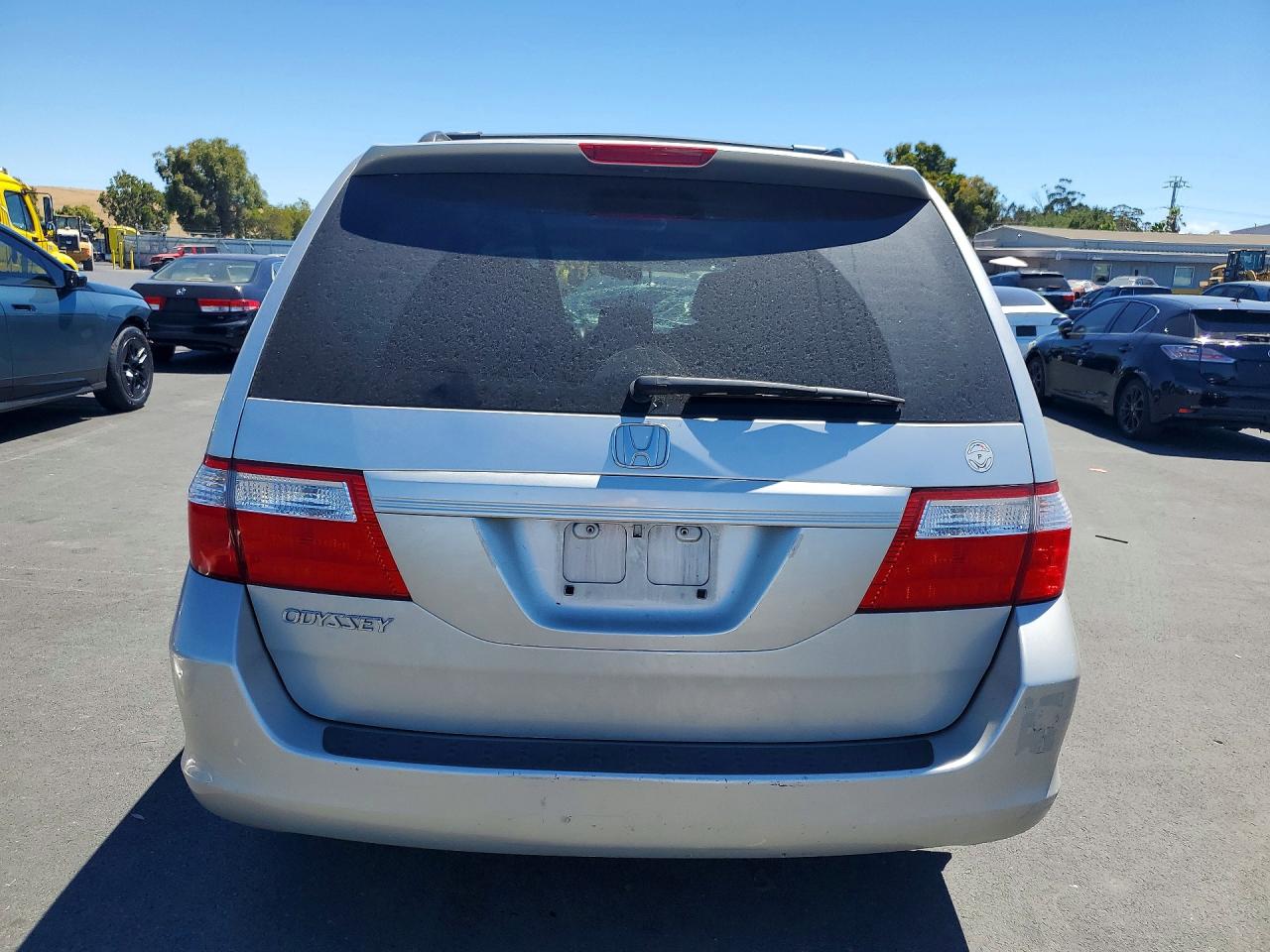 2007 Honda Odyssey Exl Серебряный vin: 5FNRL38797B443647