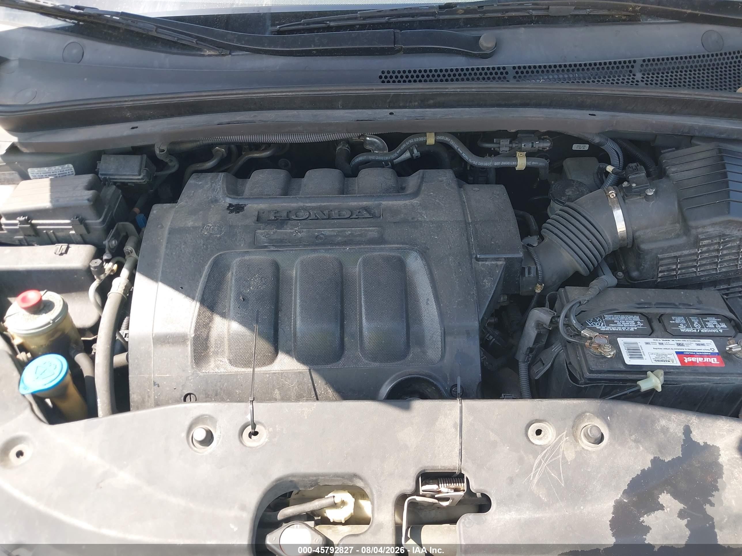 2007 Honda Odyssey Ex-l Gray vin: 5FNRL38797B449528