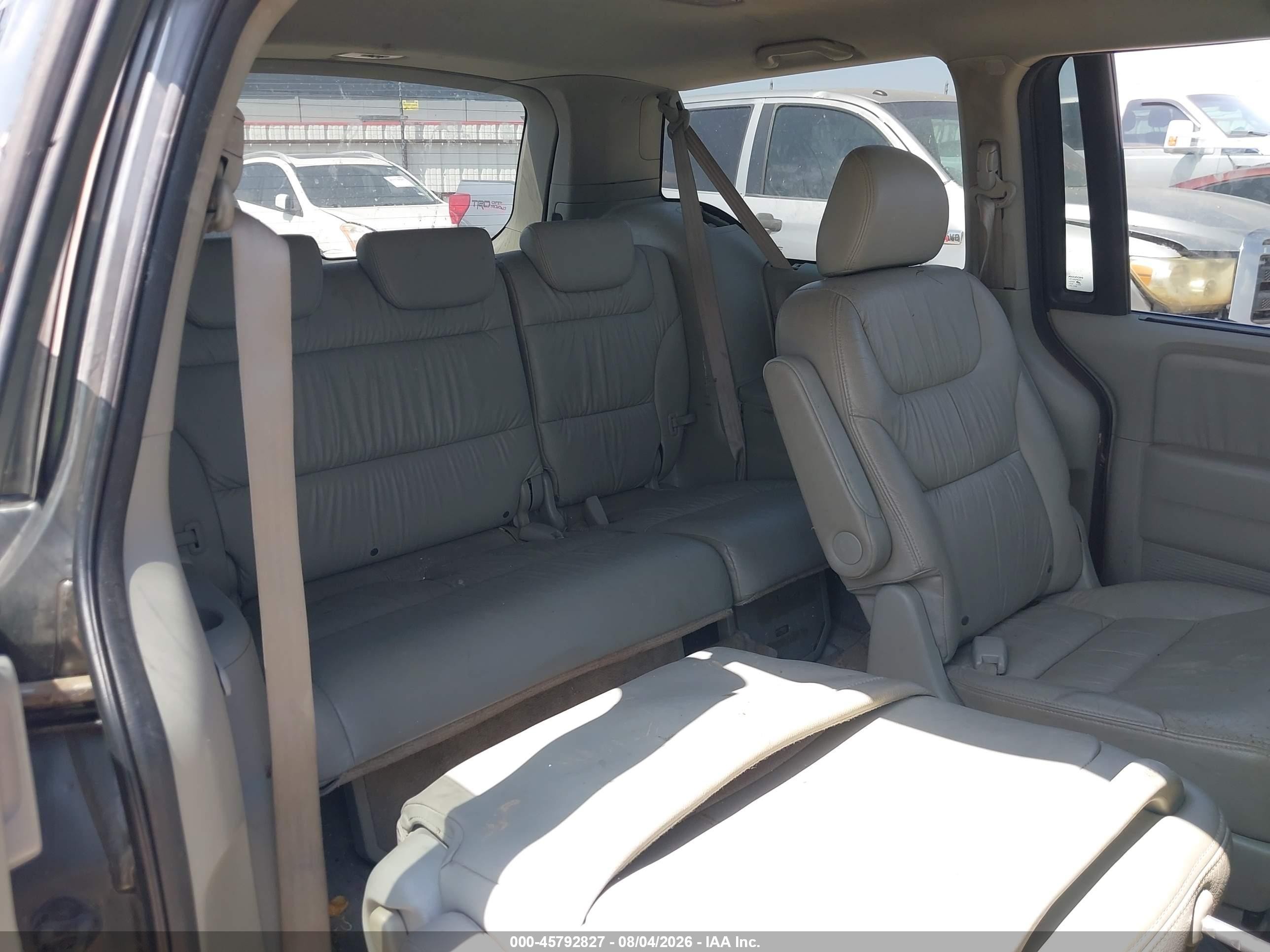 2007 Honda Odyssey Ex-l Gray vin: 5FNRL38797B449528