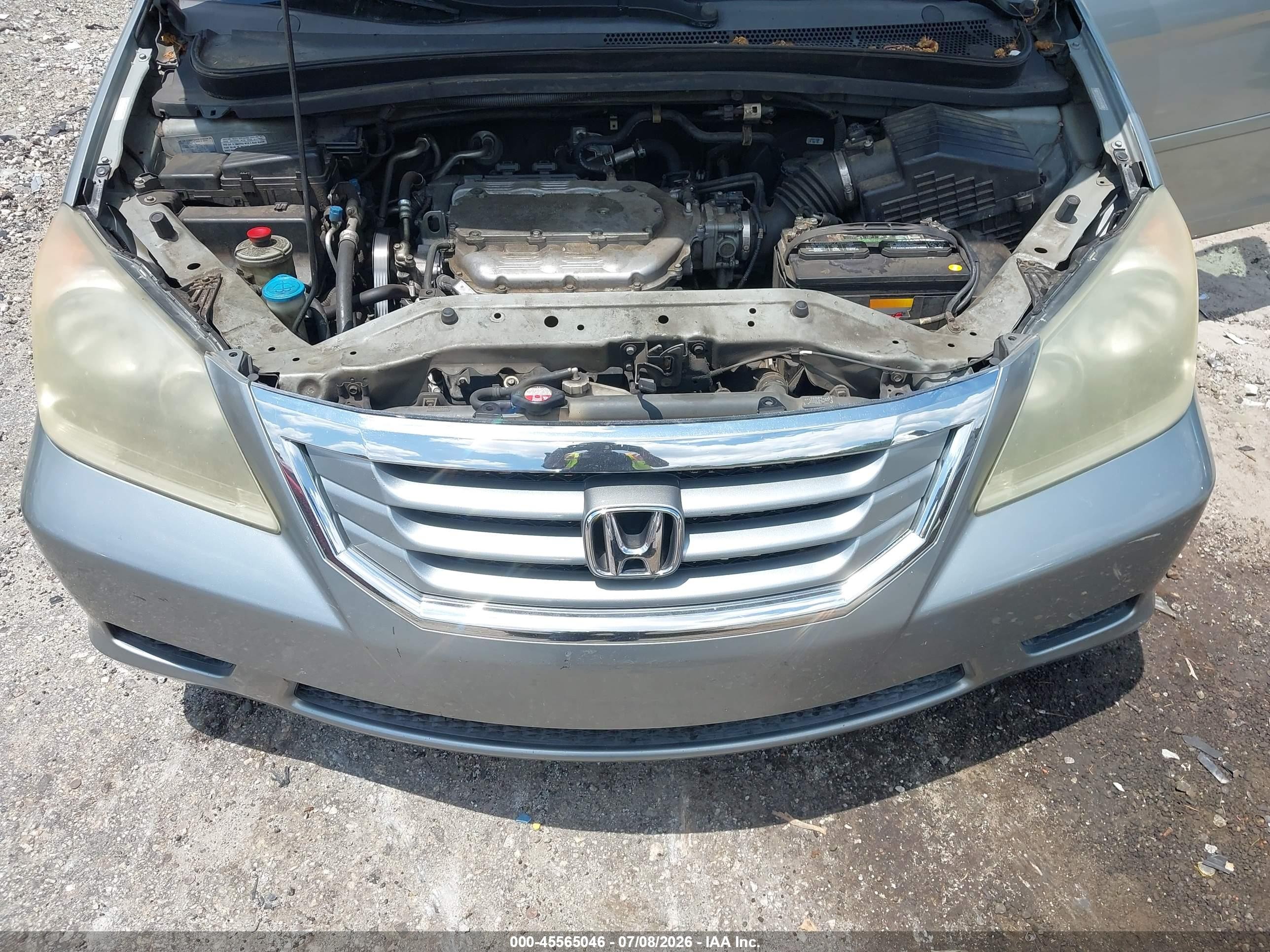 2008 Honda Odyssey Ex-l Light Blue vin: 5FNRL38798B008211