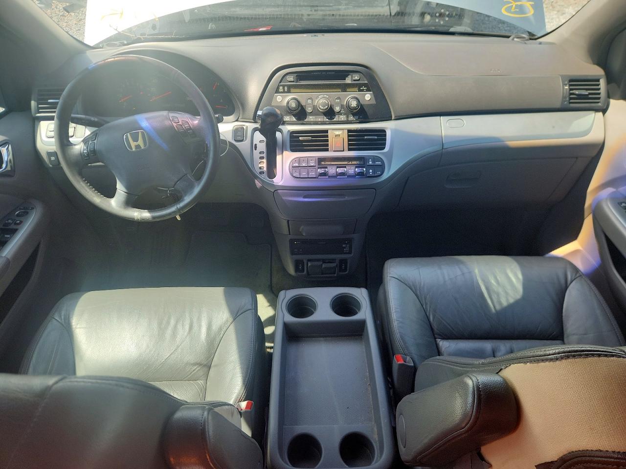 2008 Honda Odyssey Exl Blue vin: 5FNRL38798B036669