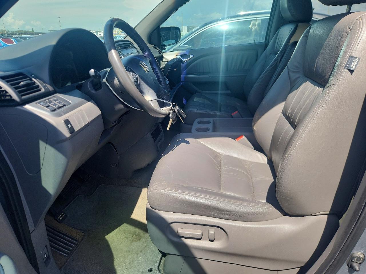 2008 Honda Odyssey Exl Blue vin: 5FNRL38798B036669