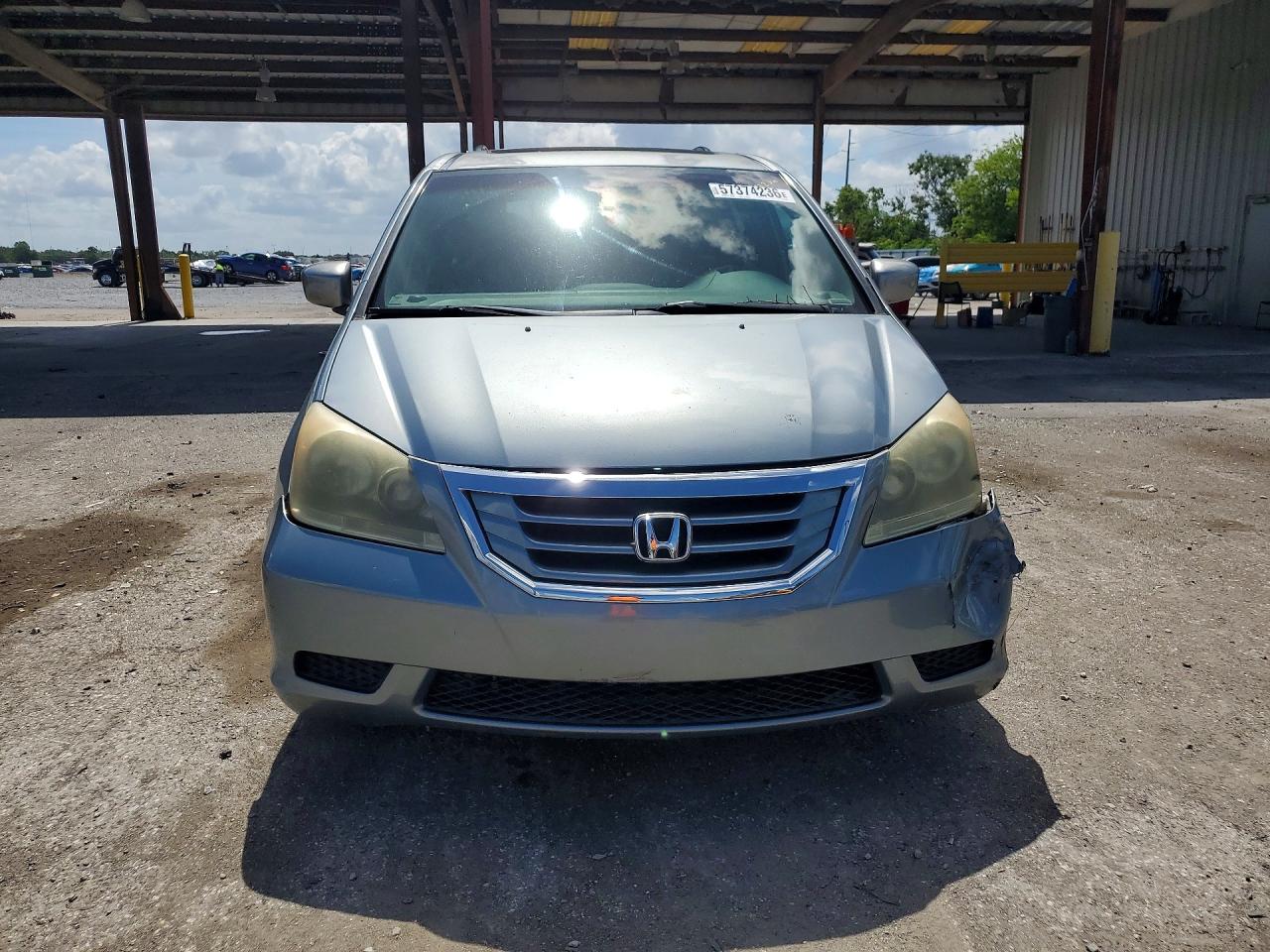 2008 Honda Odyssey Exl Blue vin: 5FNRL38798B036669