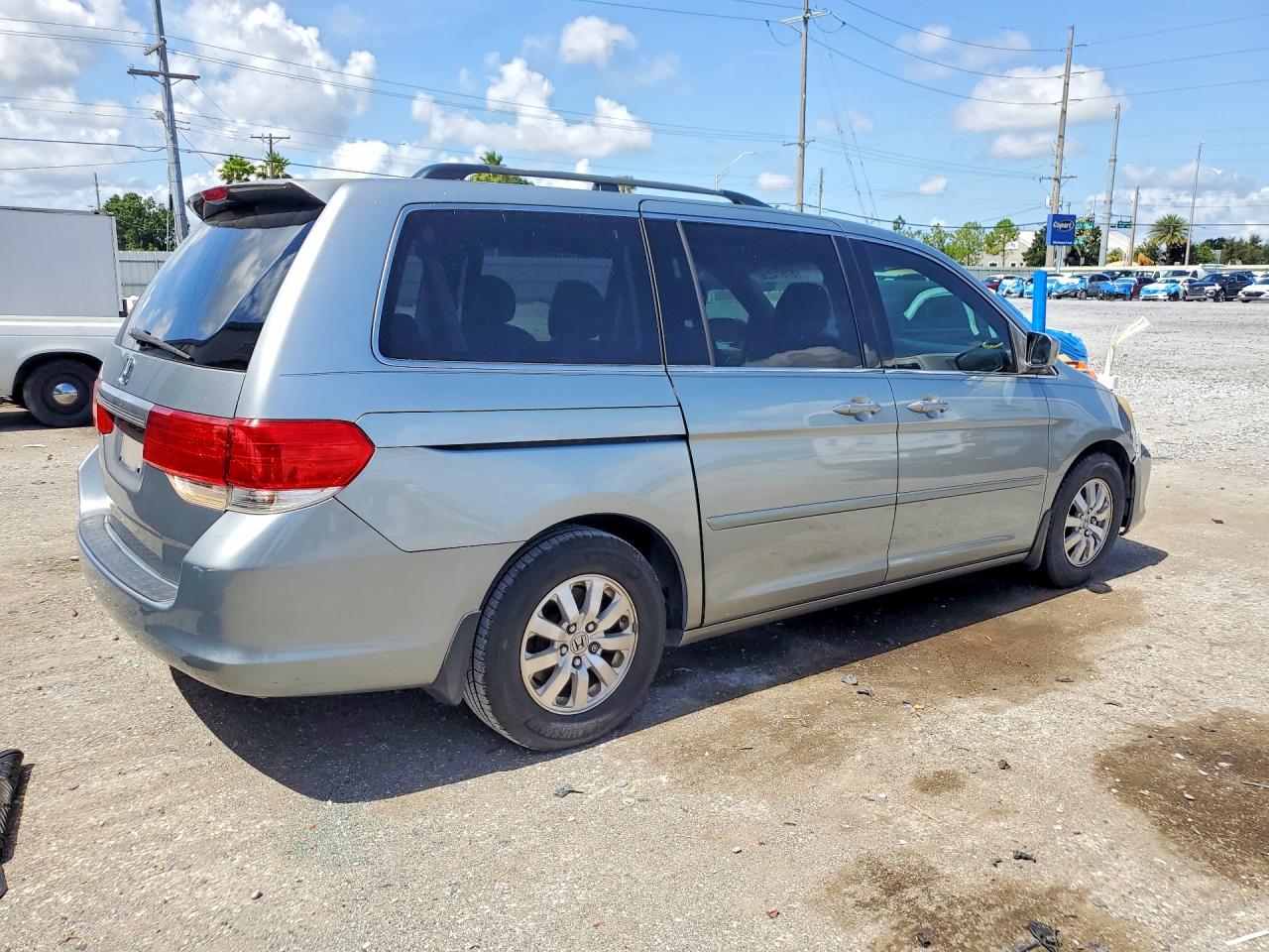 2008 Honda Odyssey Exl Blue vin: 5FNRL38798B036669